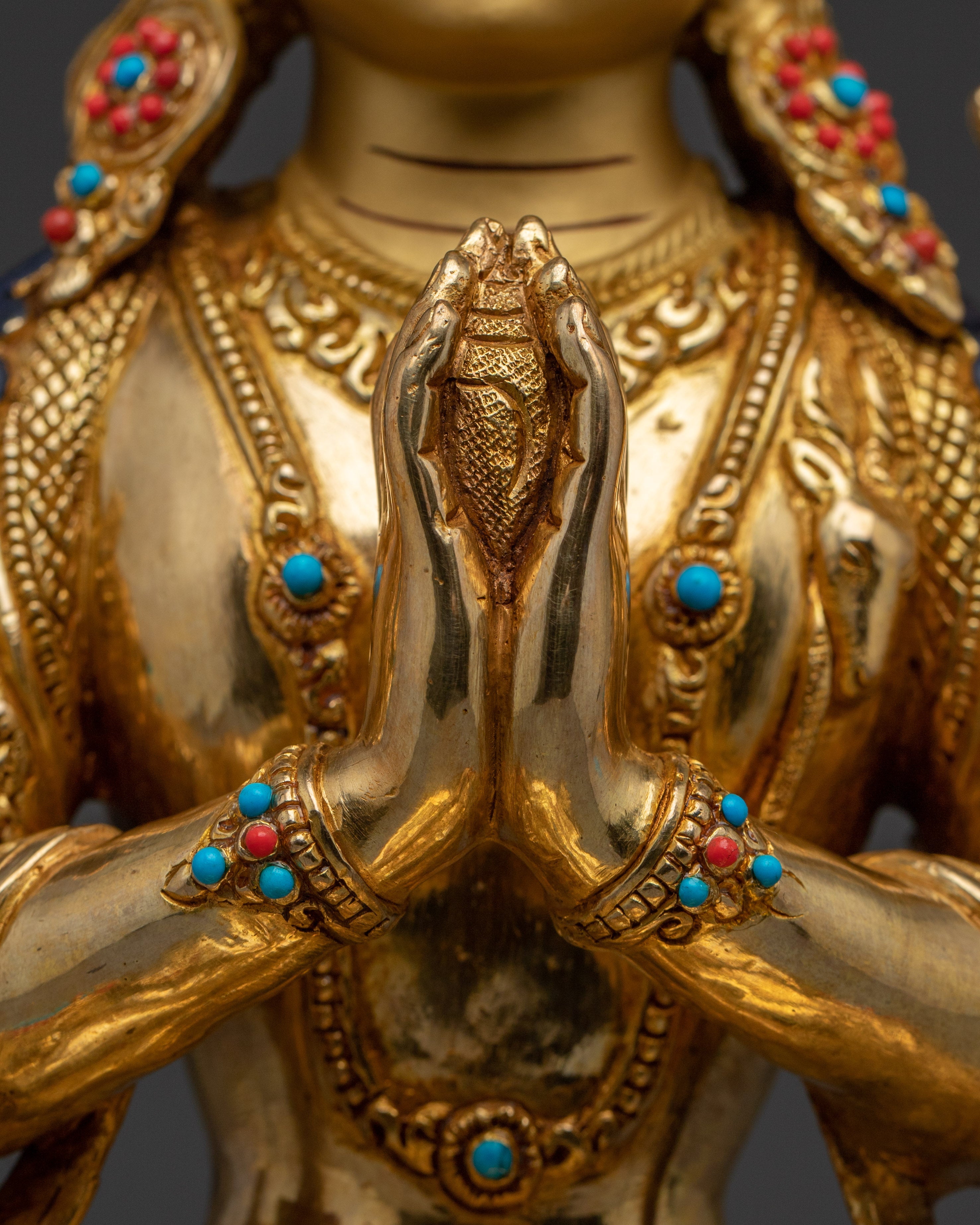 Bodhisattva of Kindness Chenrezig Statue | Avalokiteshvara Artwork