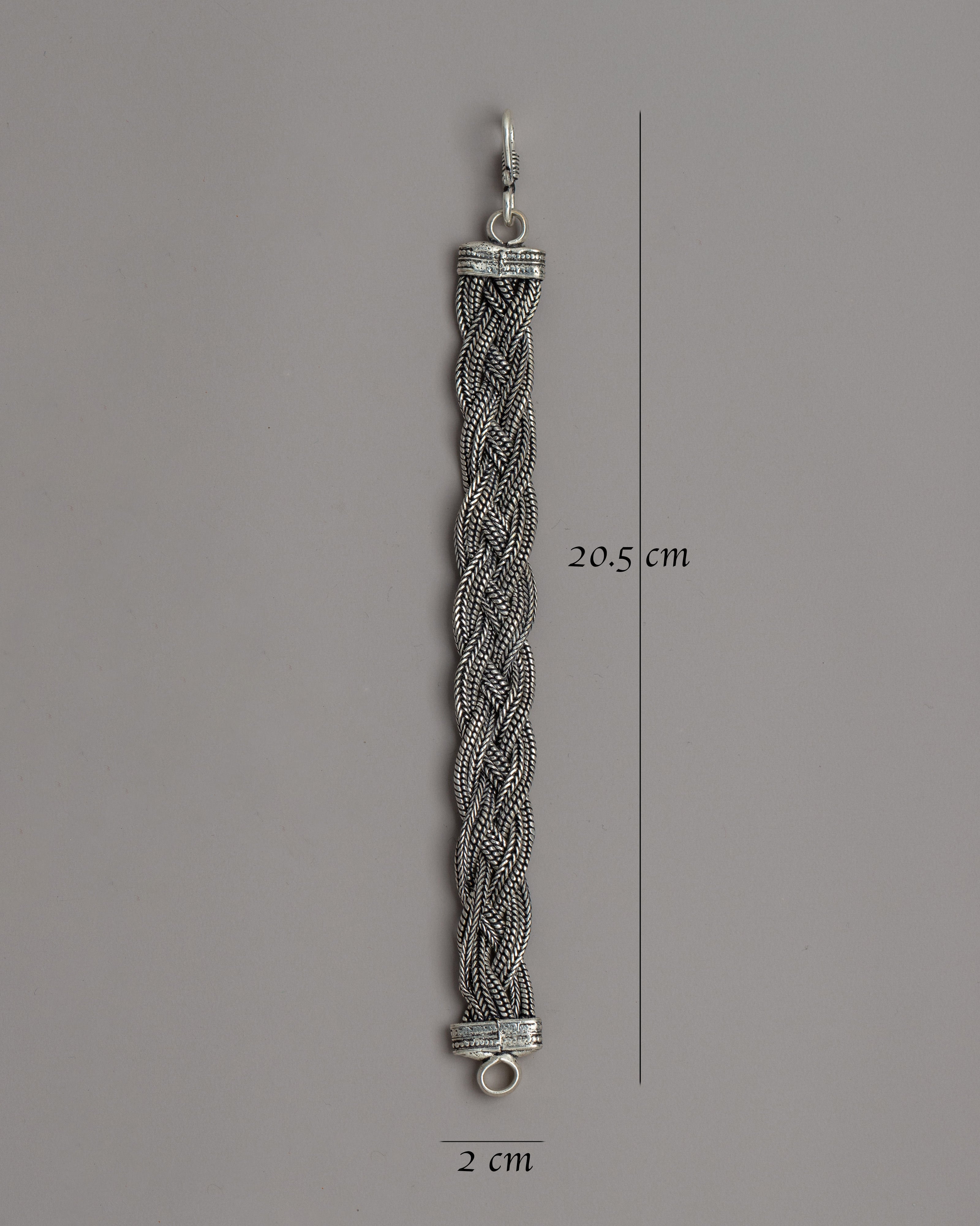 Triple Layer Braided Bracelet | Fusion of Elegance and Strength