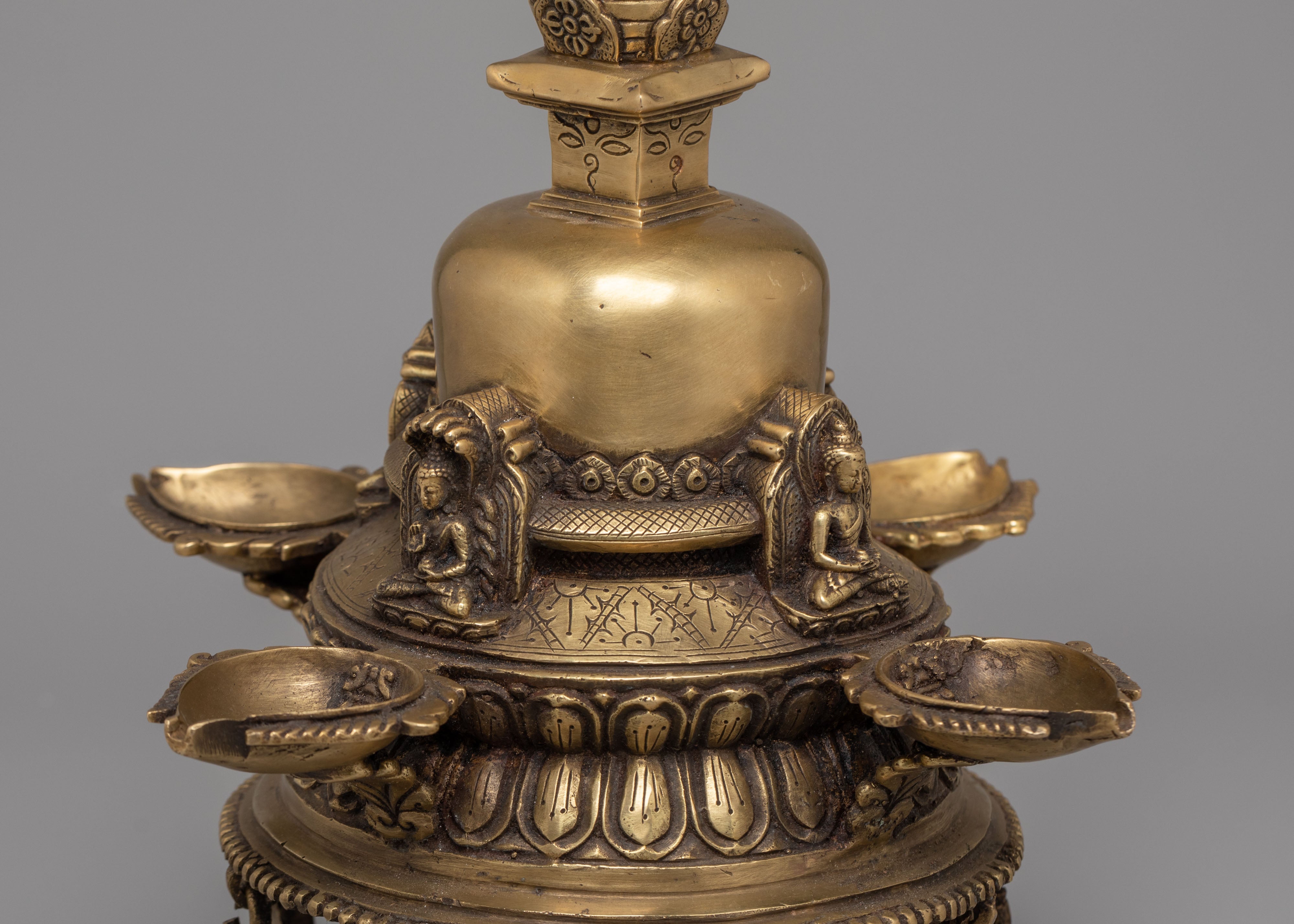 Hanging Stupa Dalucha for Ritual | Perfect for Offerings