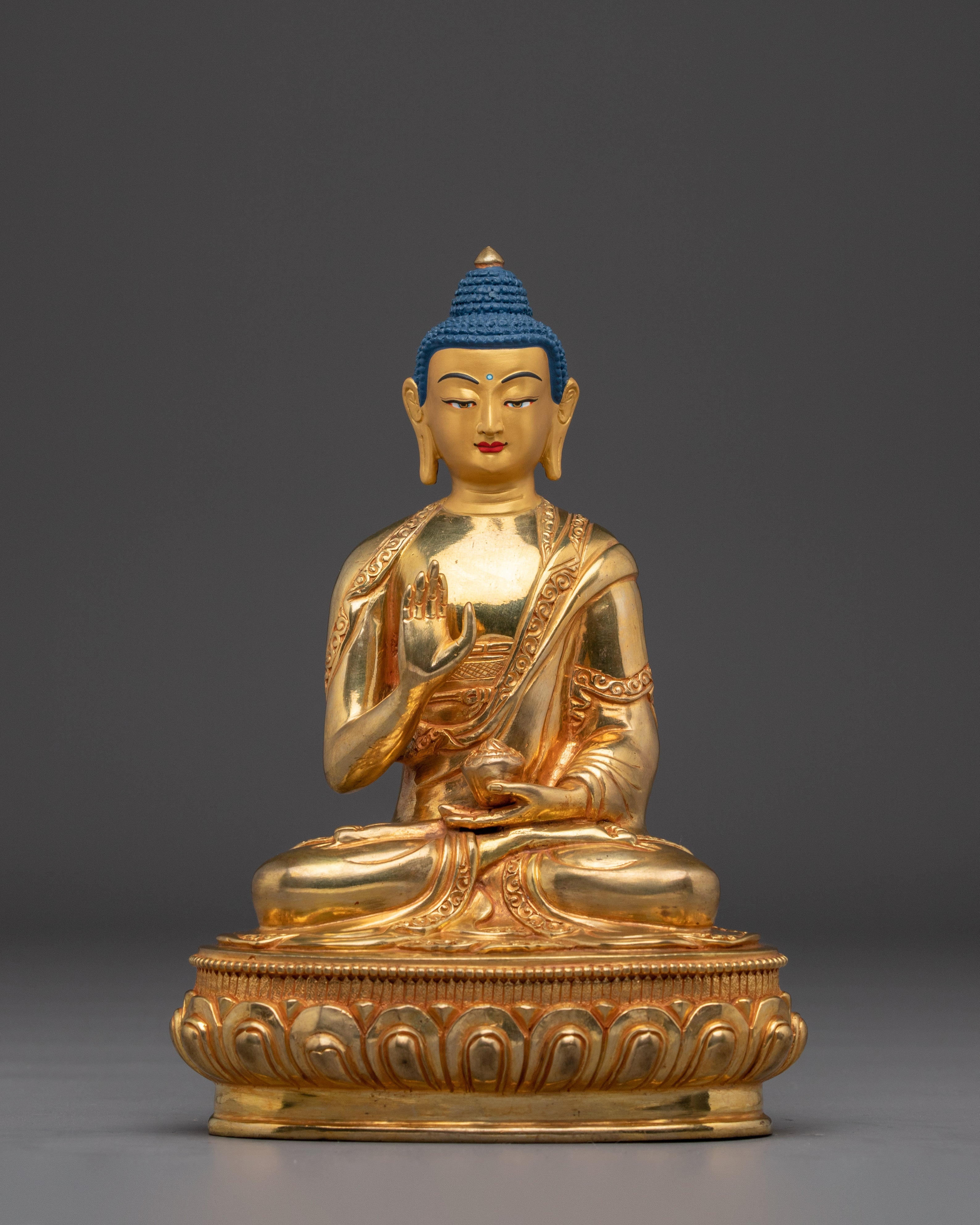 Buddhist Spiritual Amoghasiddhi Statue 