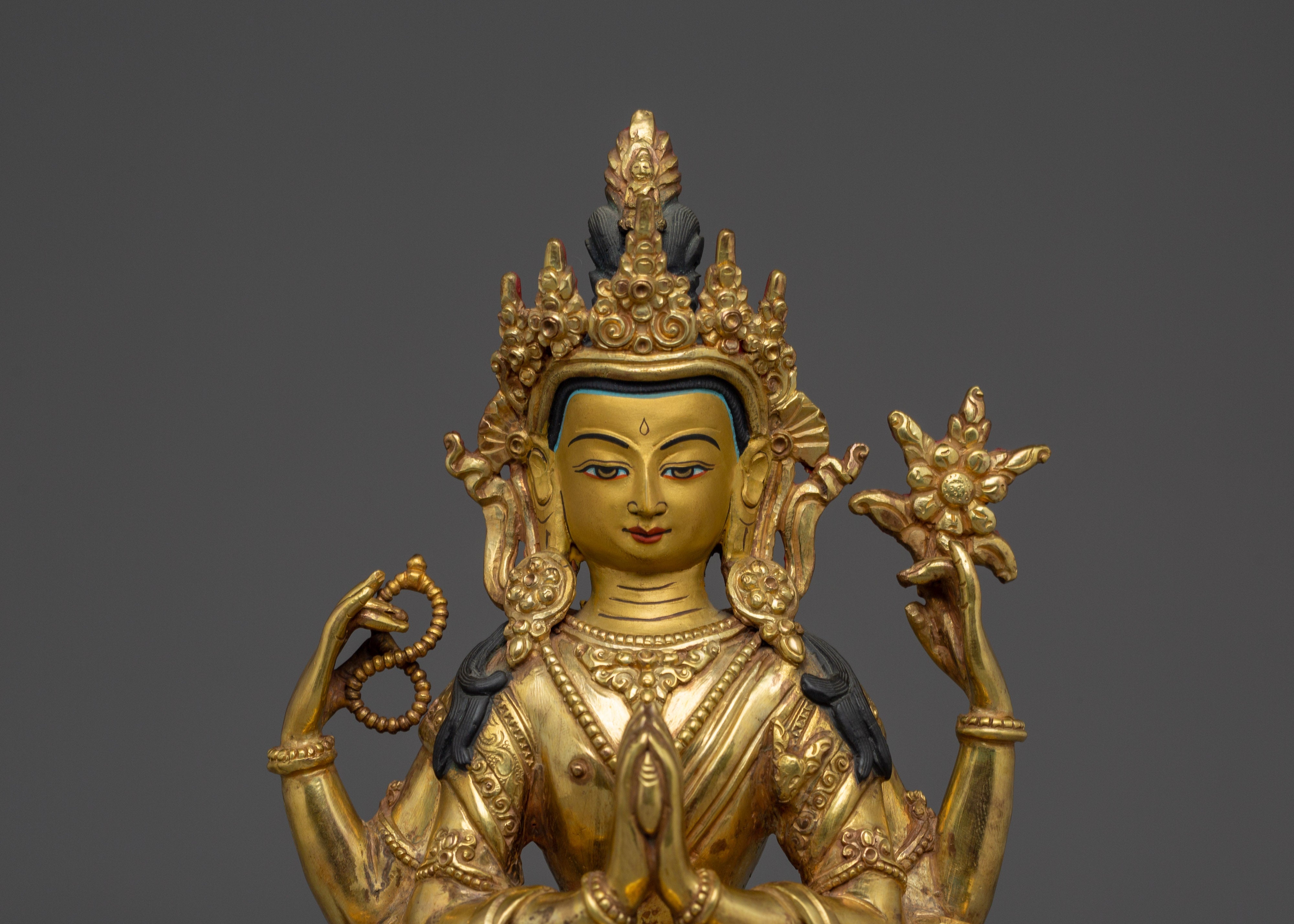 Chenrezig Meditation Statue | A Symbol of Compassion and Enlightenment