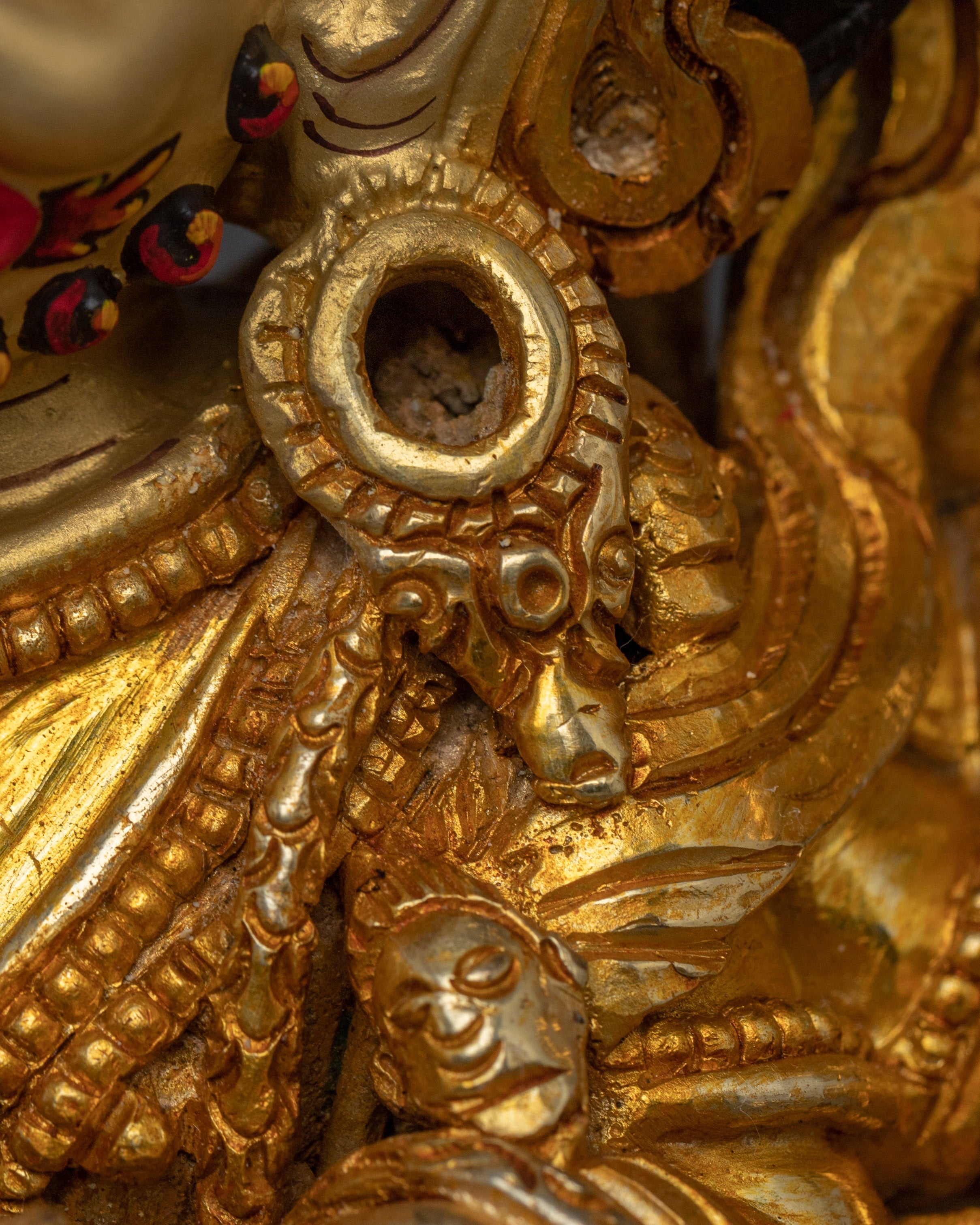 Handcrafted  Six Armed Mahakala Statue for Meditation | Fierce Buddhist Protector
