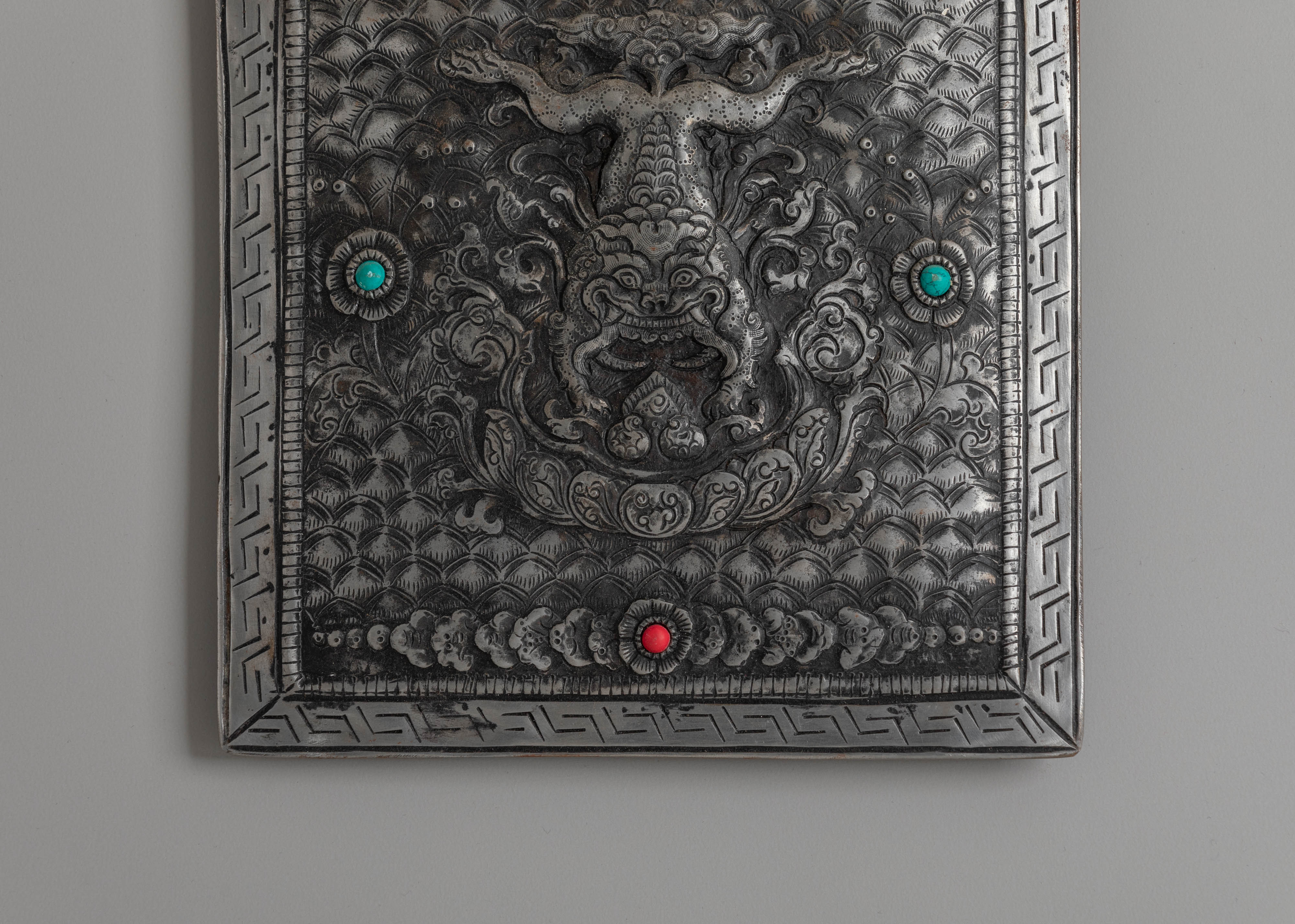 Sacred Mystical Guardian Creature Wall Decor | Tibetan Protective Art