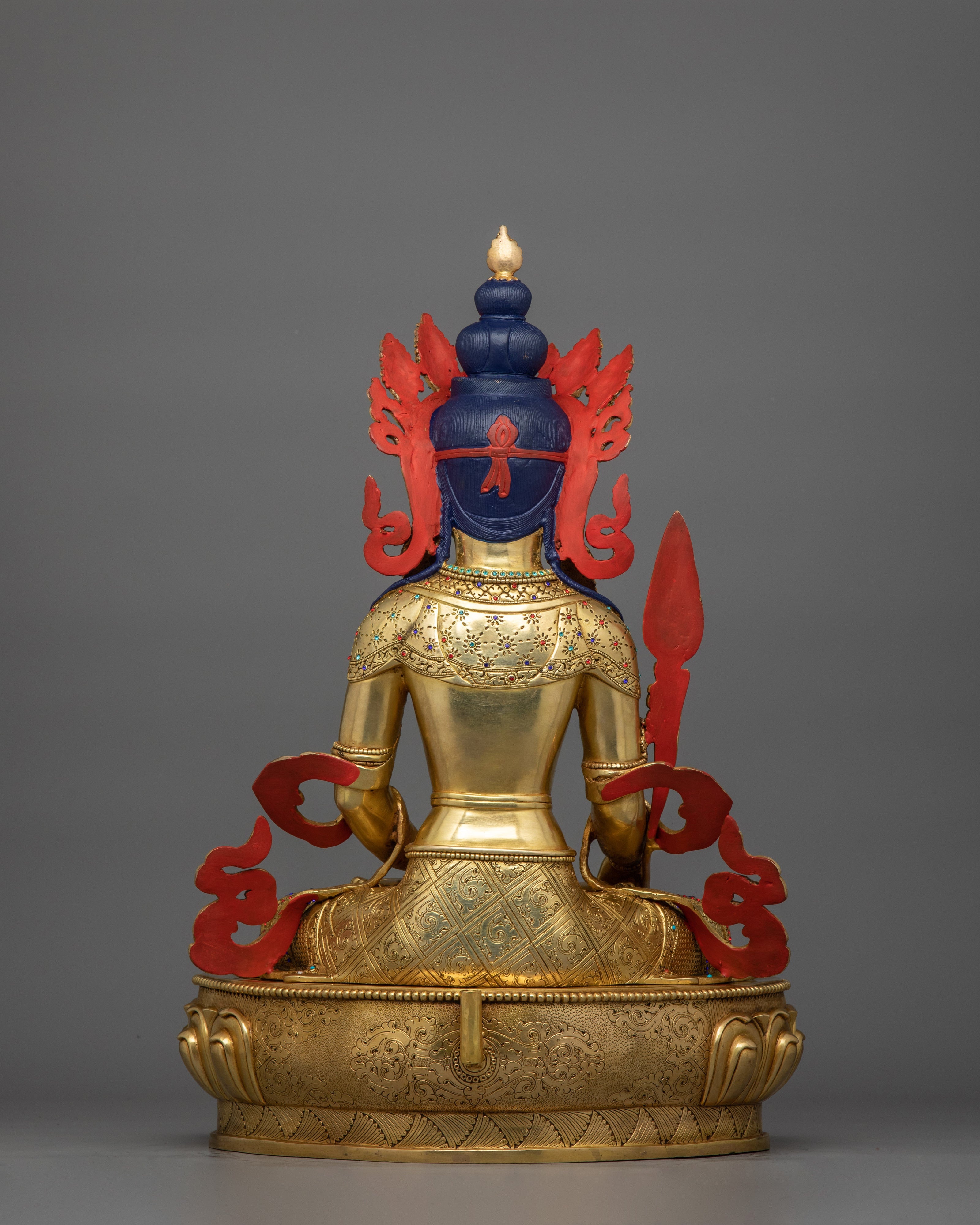 Kshitigarbha Protector of Souls Sculpture | Guardian of the Deep Vow
