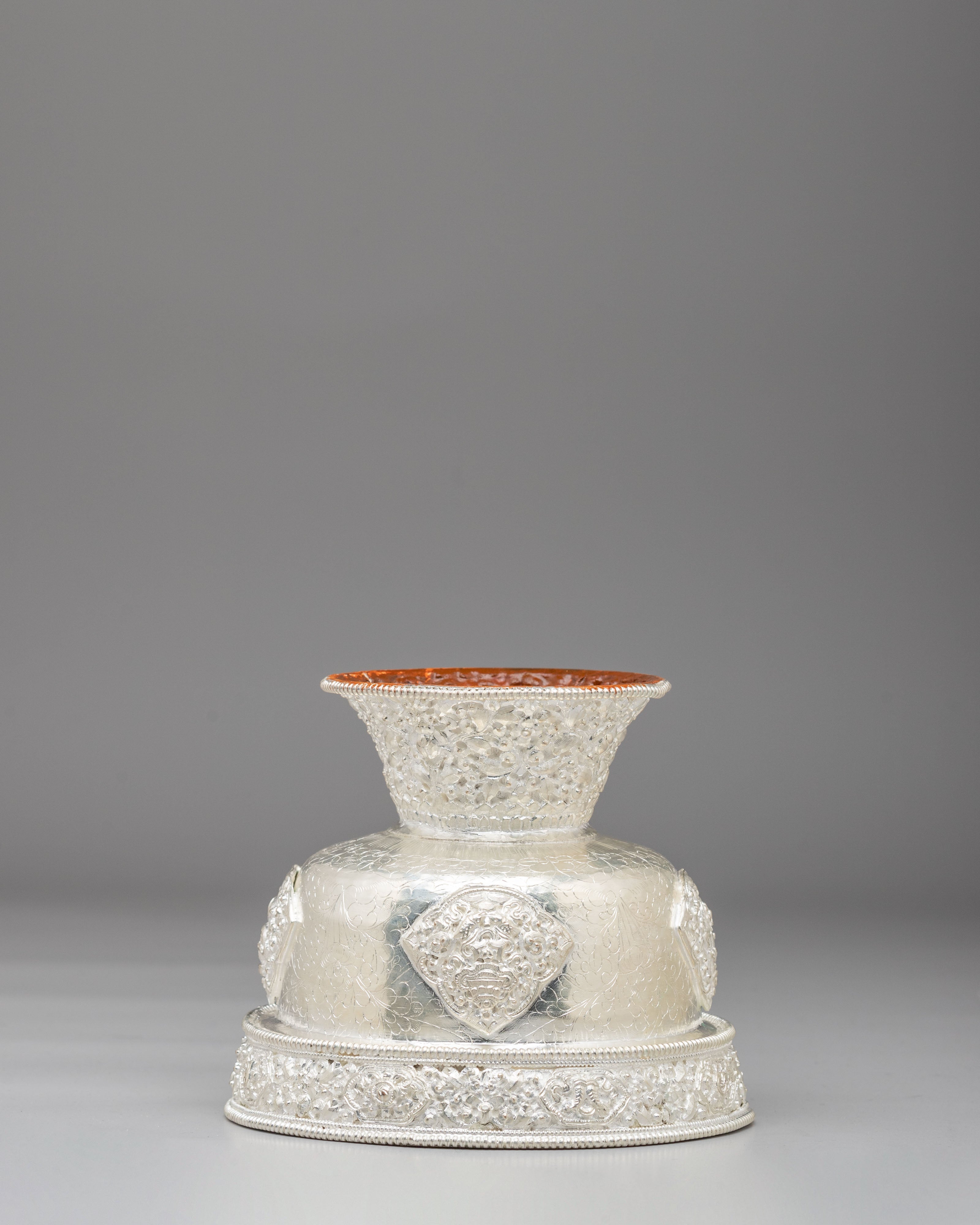 Traditional Sacred Offering Bowl Set | Tibetan Ritual Offering Vessels