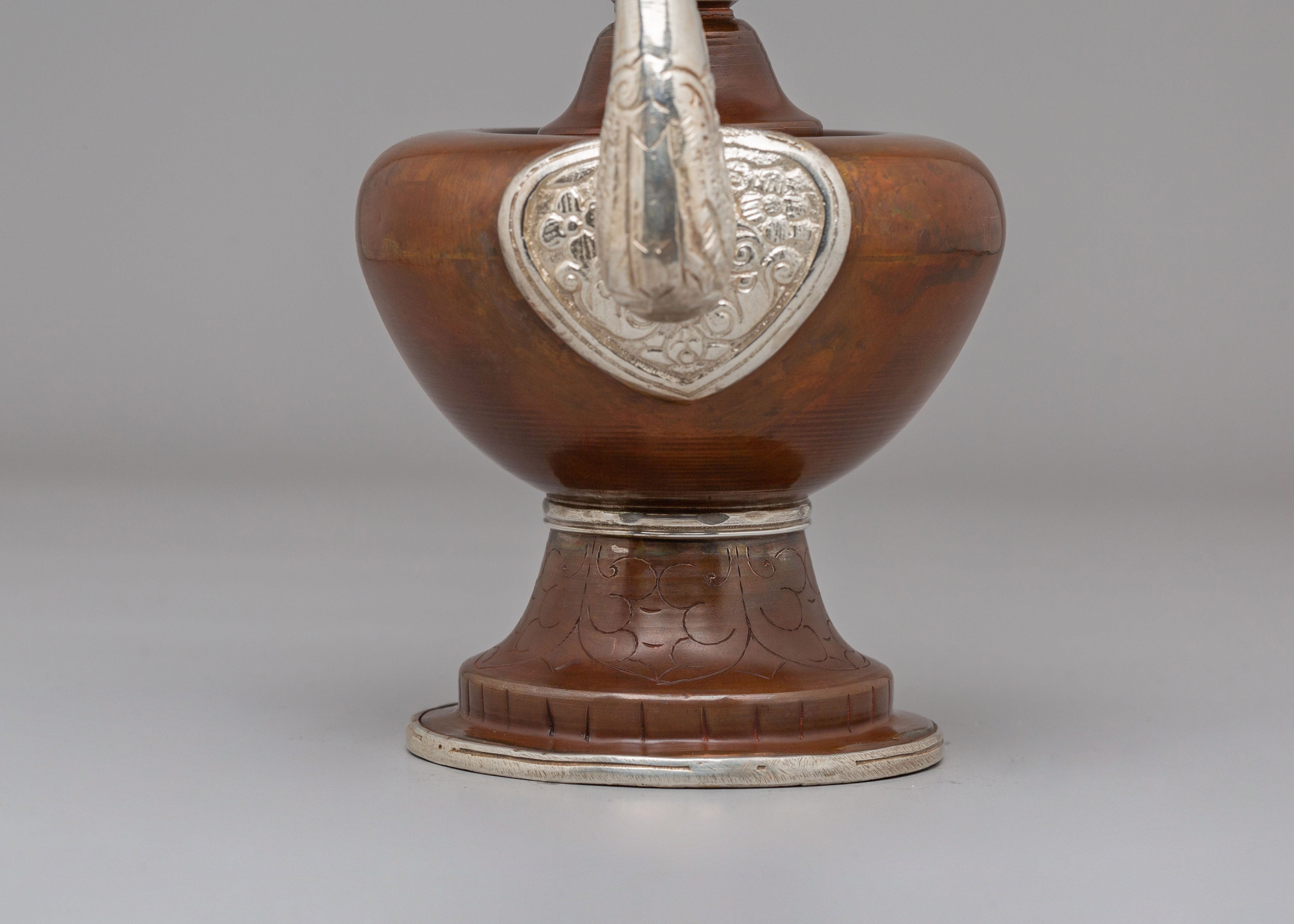 Sacred Himalayan Ceremonial Bhumba | Traditional Ritual Vessel for Puja