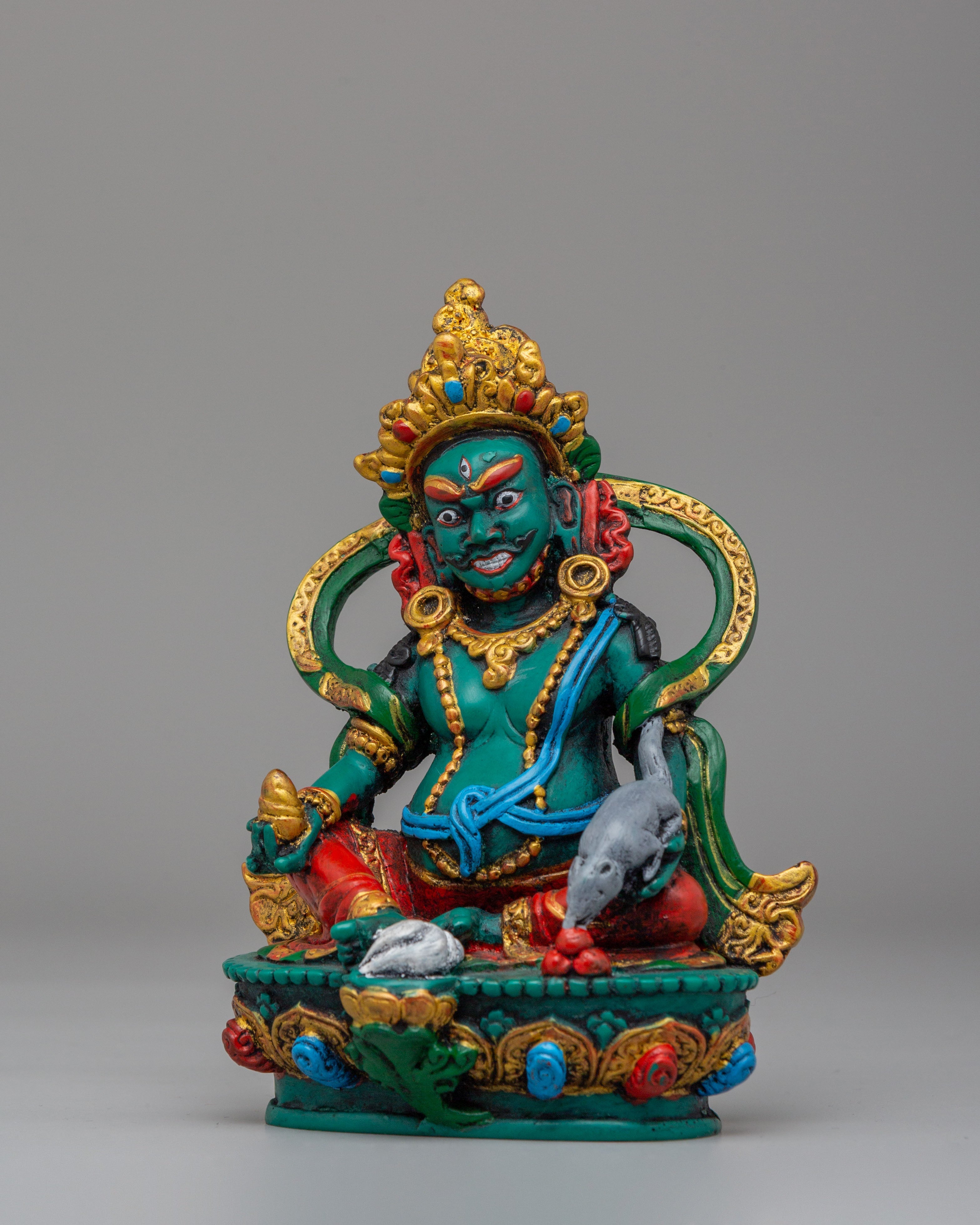 Wealth God Dzambhala Figurine | Sacred Spiritual Home Decor