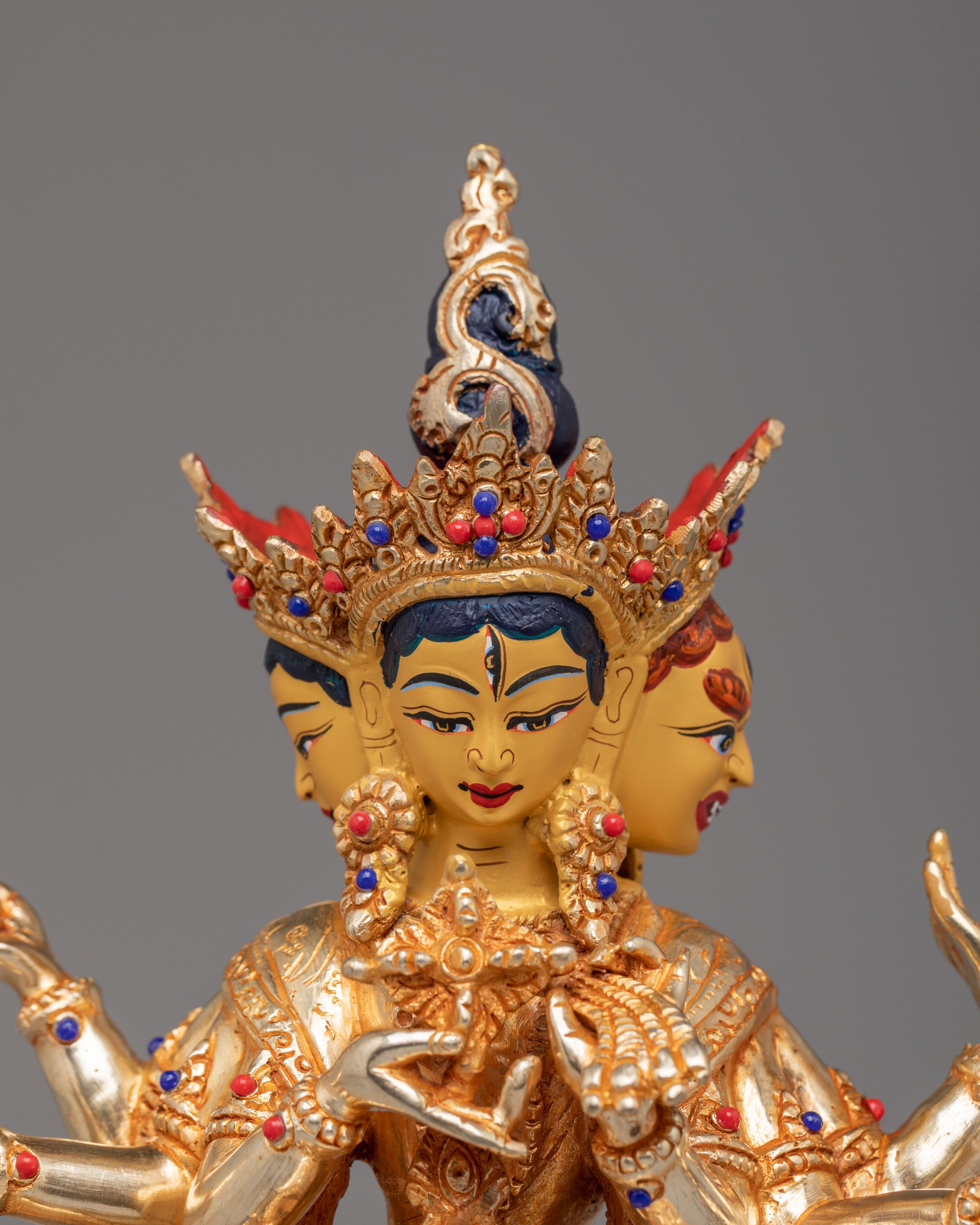 Himalayan Namgyalma Figurine | Handmade Statue for Meditation Rituals