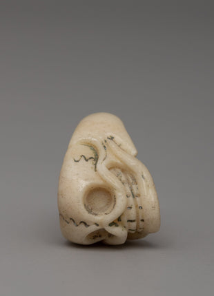 Traditional Tibetan Handcrafted Skull Buffalo Bone Ring | Artisan Symbolic Band