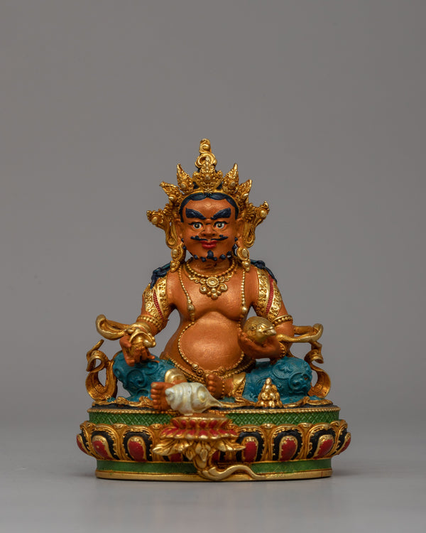 Buddhist Prosperity Deity Dzambhala Statue