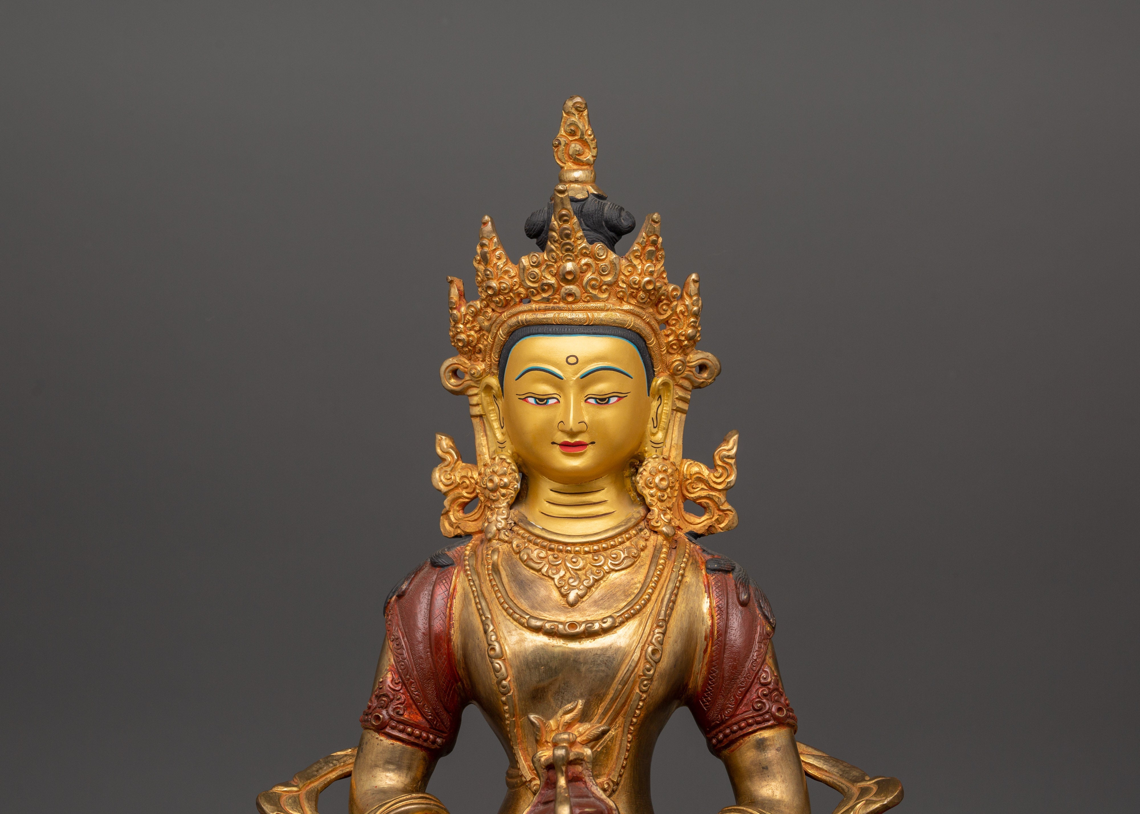 Bodhisattva Amitayus Statue | Himalayan Buddhist Artwork of Nepal