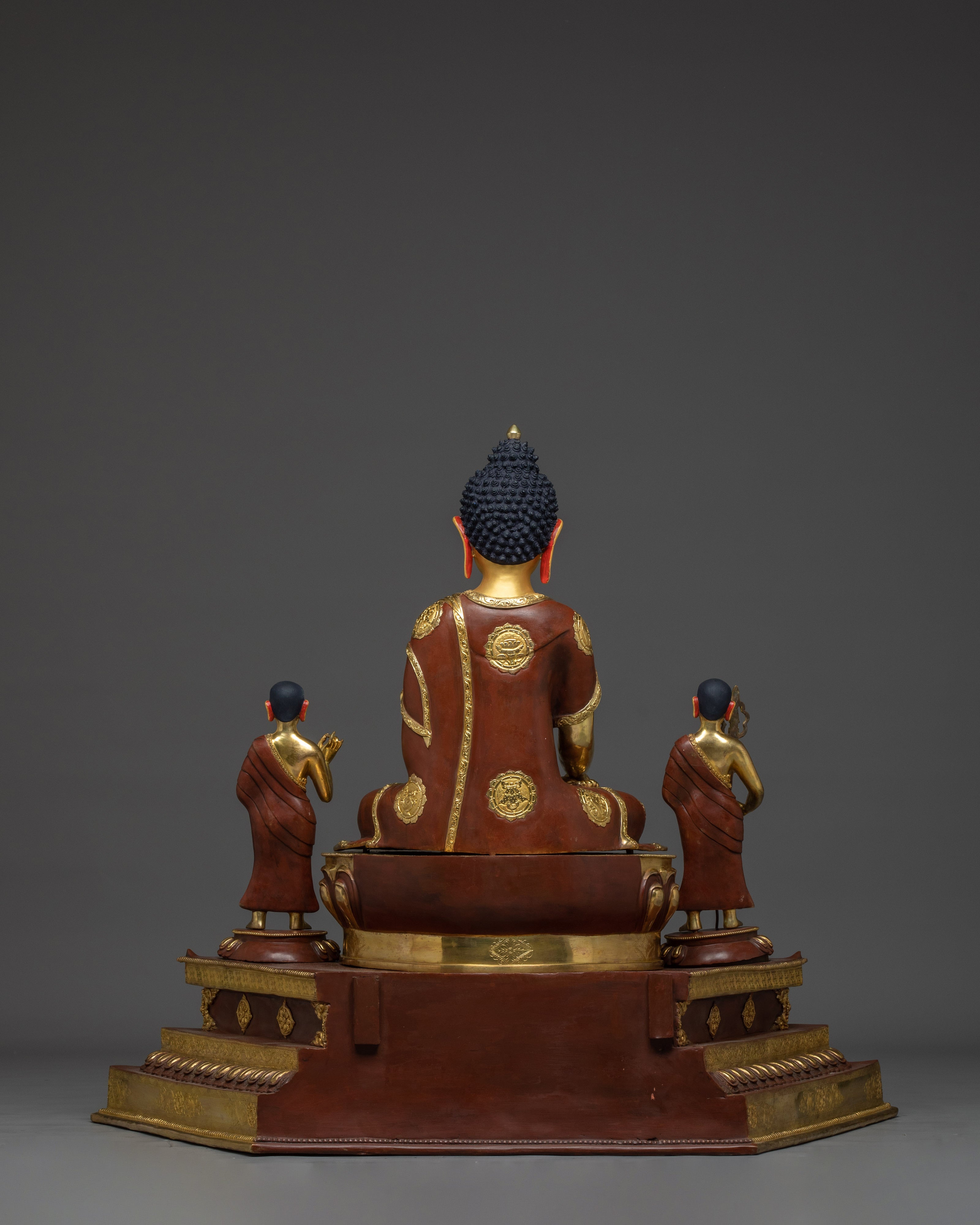 Authentic Tibetan Shakyamuni Buddha Statue | Sacred Buddhist Art