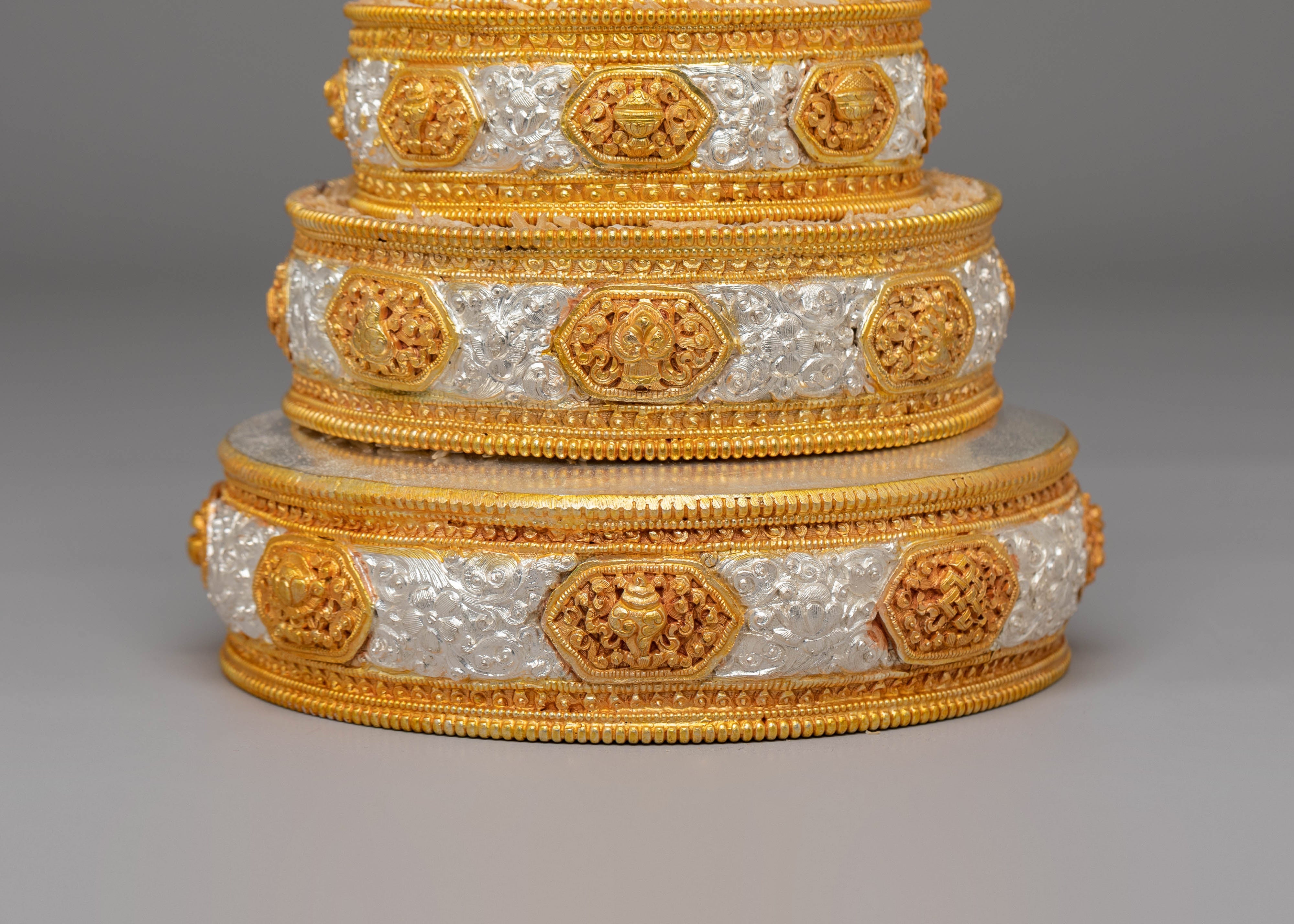 Tibetan Mandala For Meditation | Handcrafted Copper Mandala for Spiritual Practices