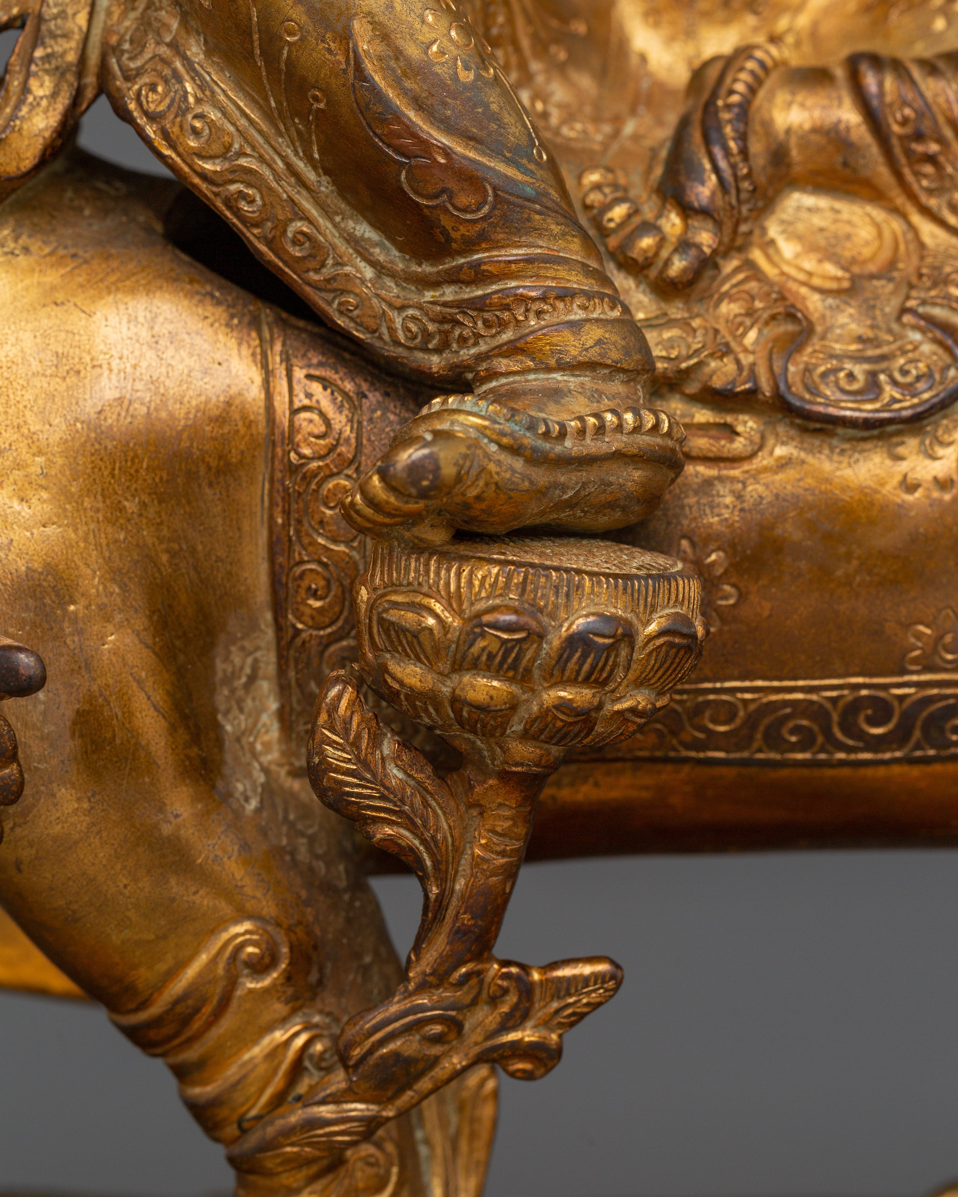 Divine Feminine Green Tara Goddess Sculpture | Symbol of Compassion & Healing Energy