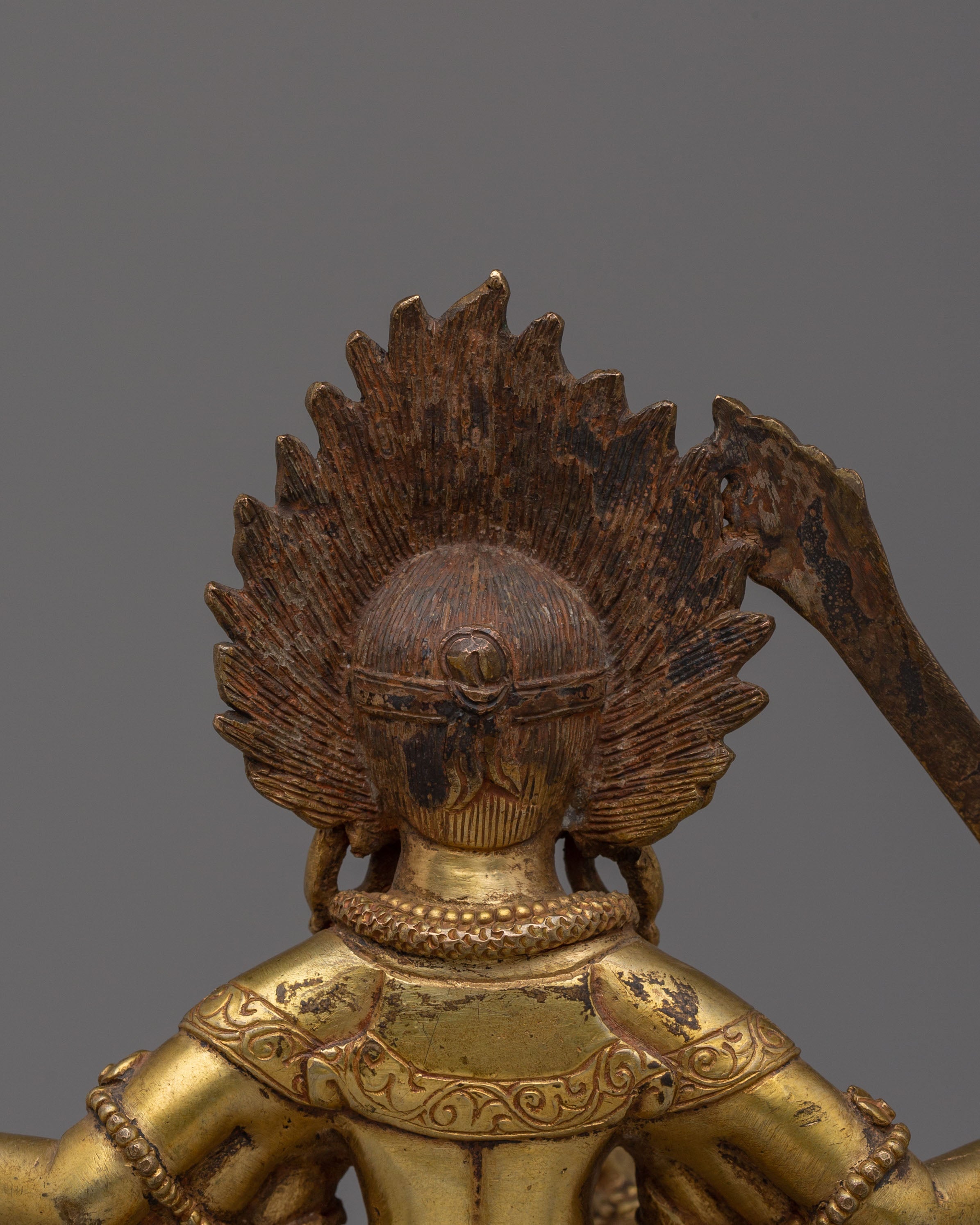 Handmade Mahakala Buddhist Phurba | Sacred Tibetan Ritual Dagger