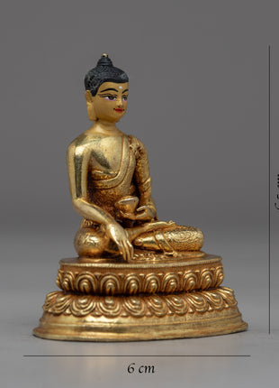 Discover the Compact Shakyamuni Buddha Statue | A Tiny Portal to Serenity
