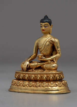 Discover the Compact Shakyamuni Buddha Statue | A Tiny Portal to Serenity