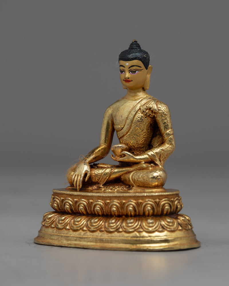 Discover the Compact Shakyamuni Buddha Statue | A Tiny Portal to Serenity