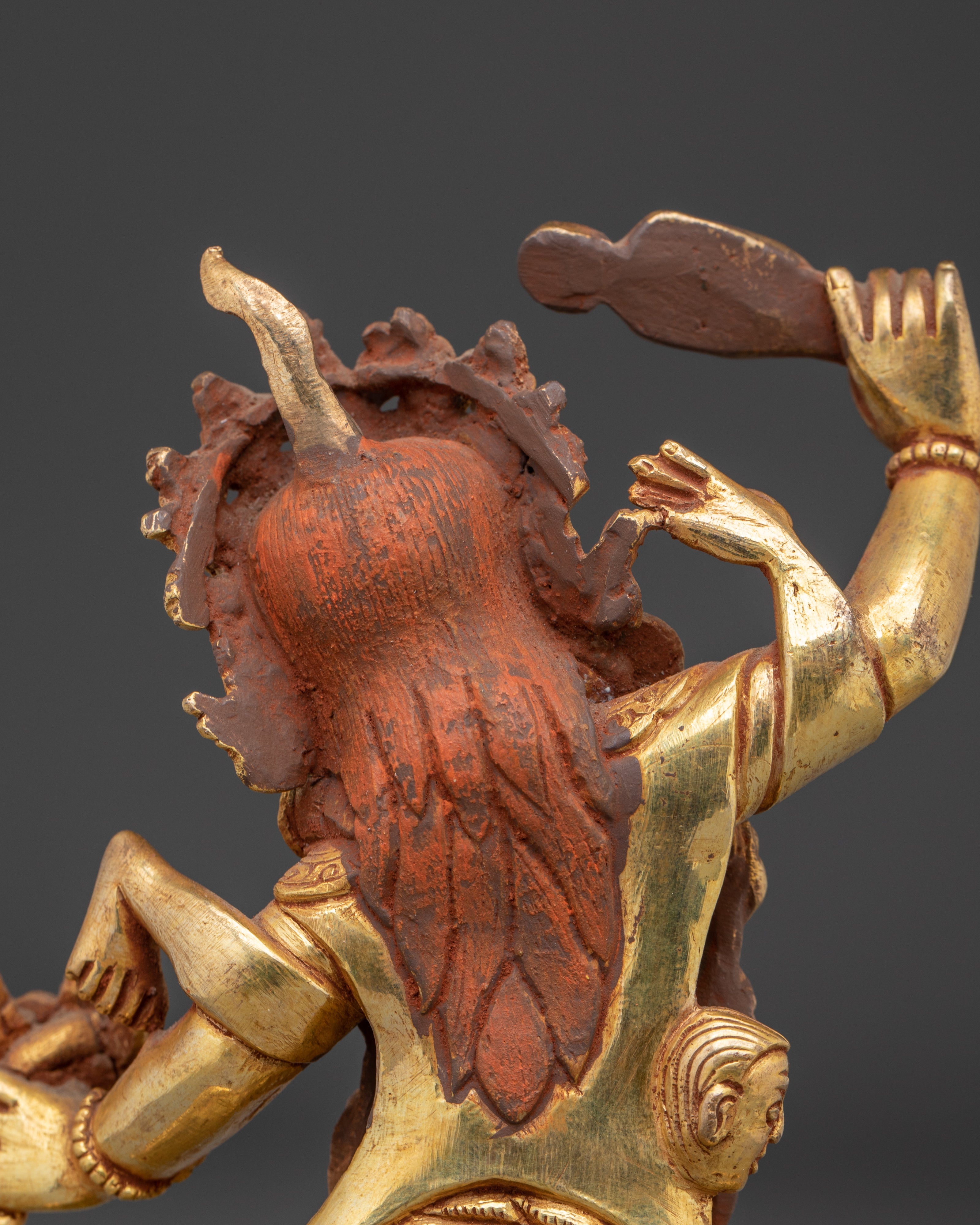 Handcrafted Ekajati Statue | Tibetan Buddhist Protector Deity