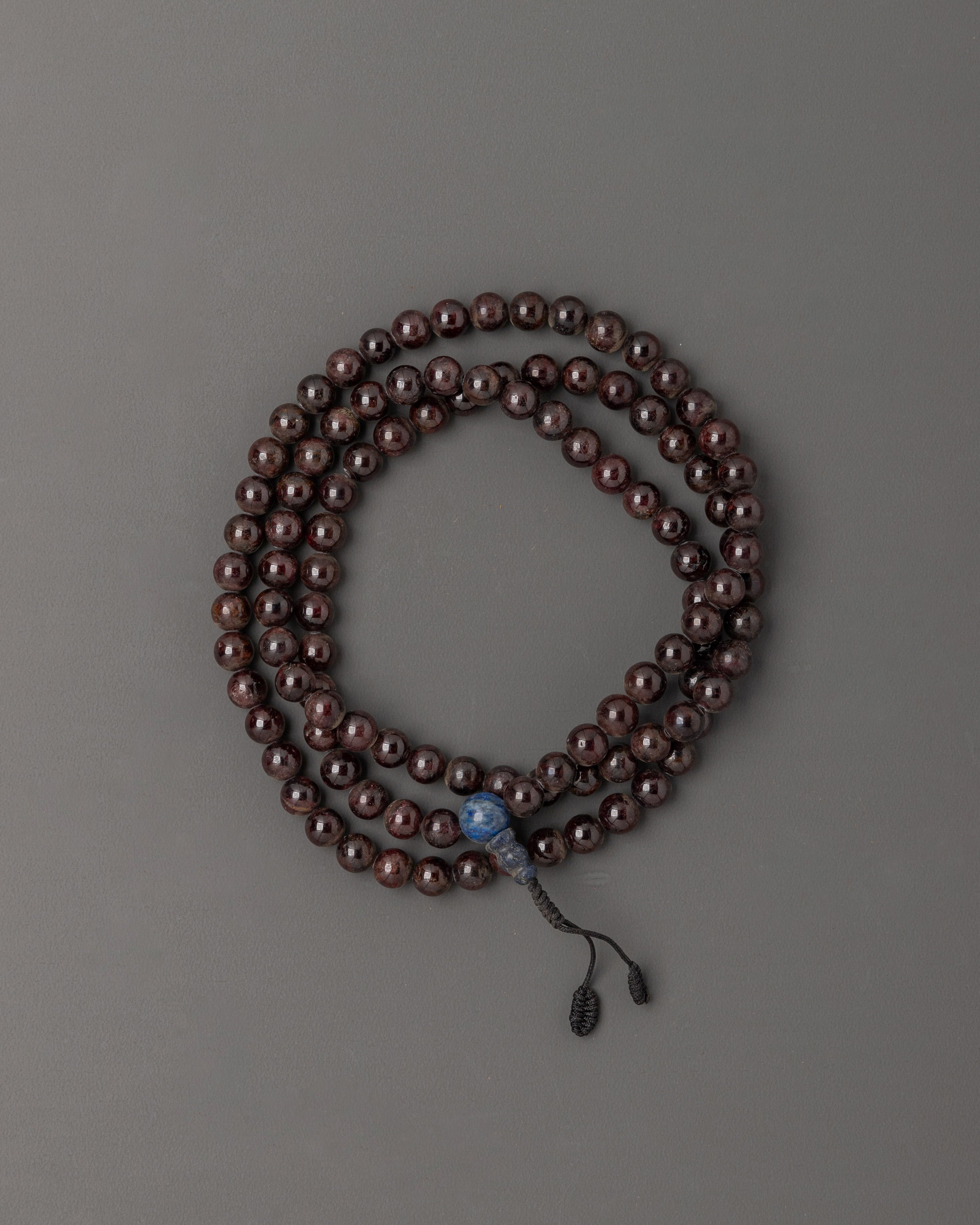 Artificial Stone Lapis Lazuli Mala | Meditation and Prayer Beads