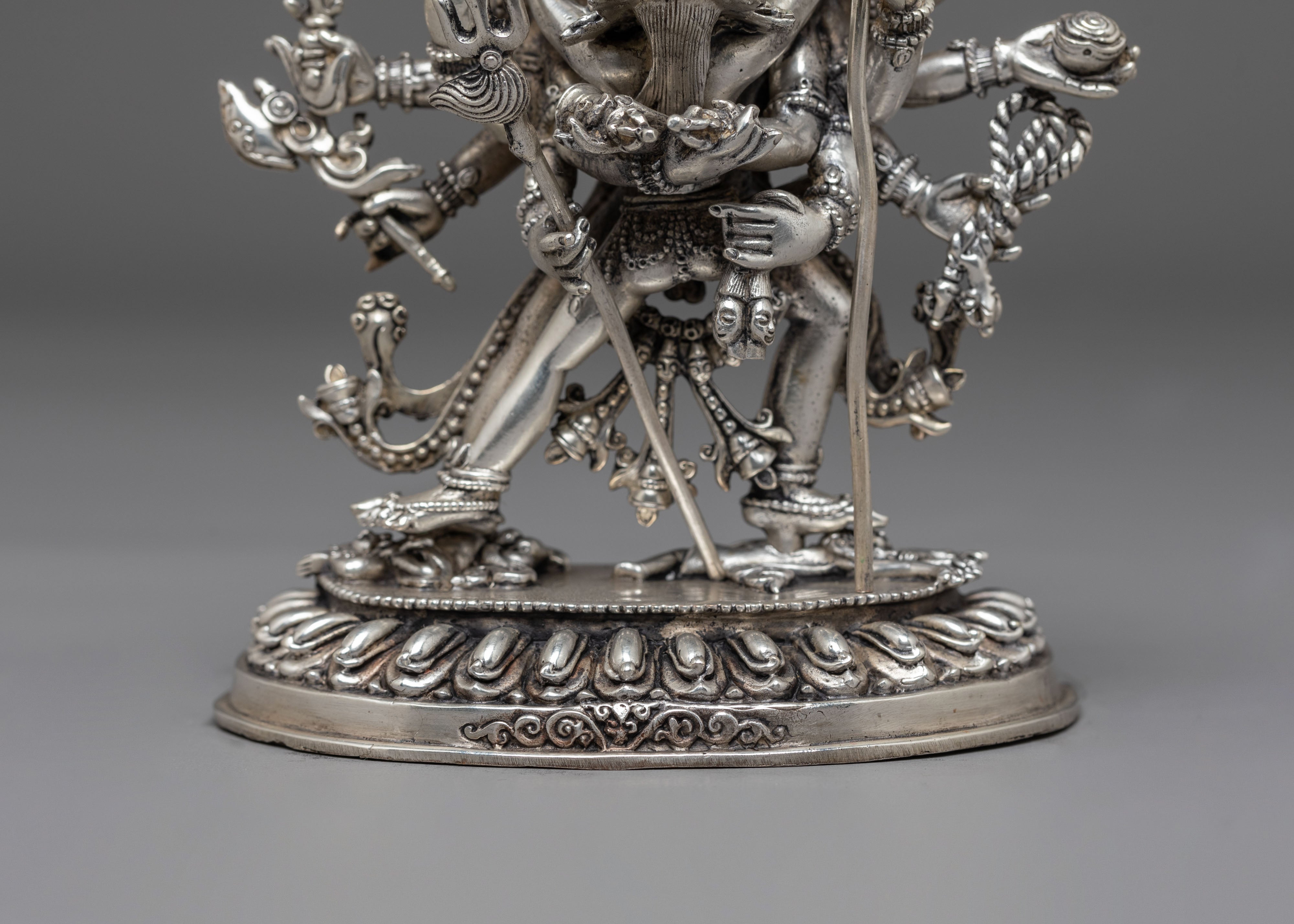 Buddhist Chakrasambhara Statue | Vajrayana Enlightened Deity