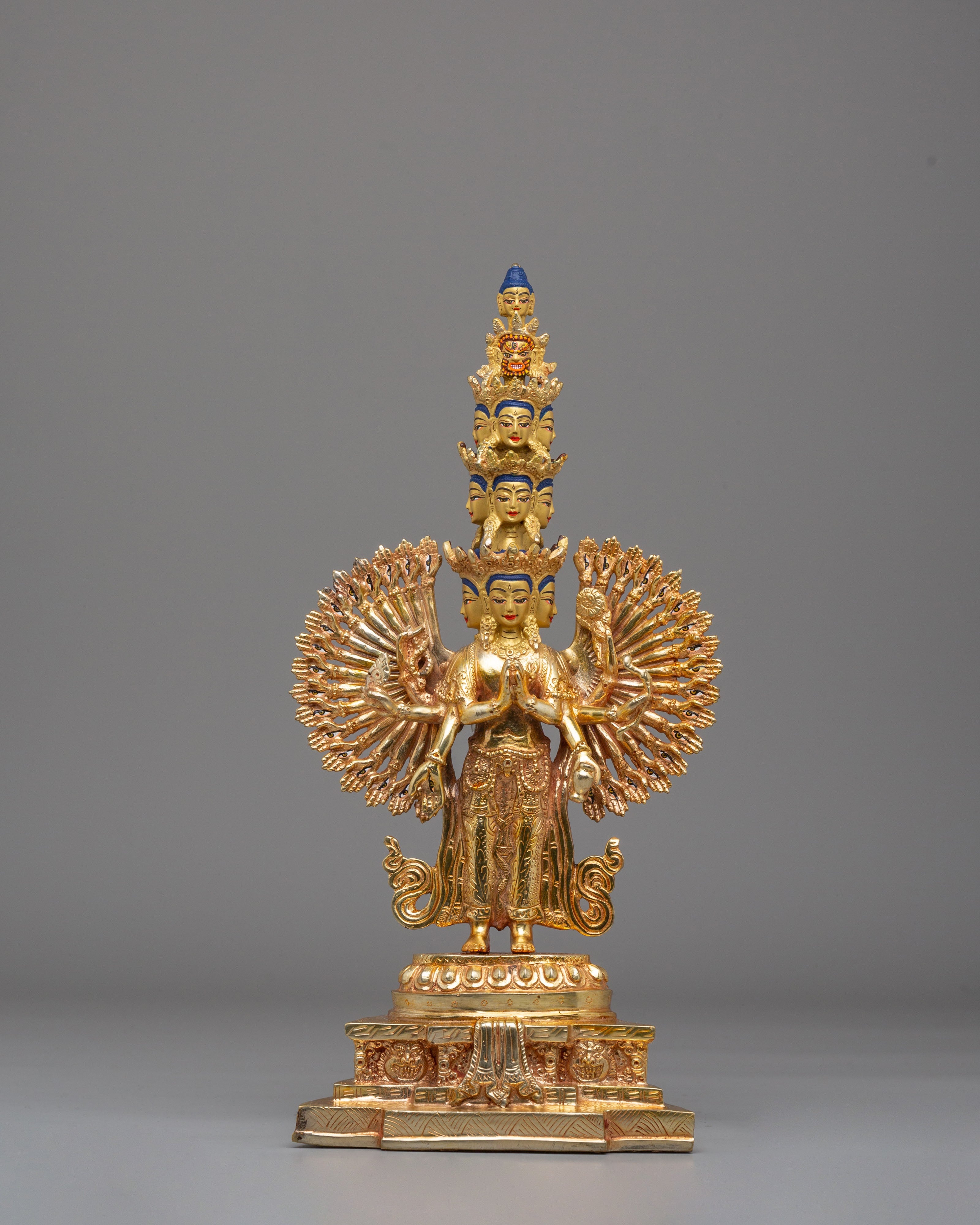 1000 Armed Chenrezig Deity Statue | Avalokiteshvara Buddhist Deity