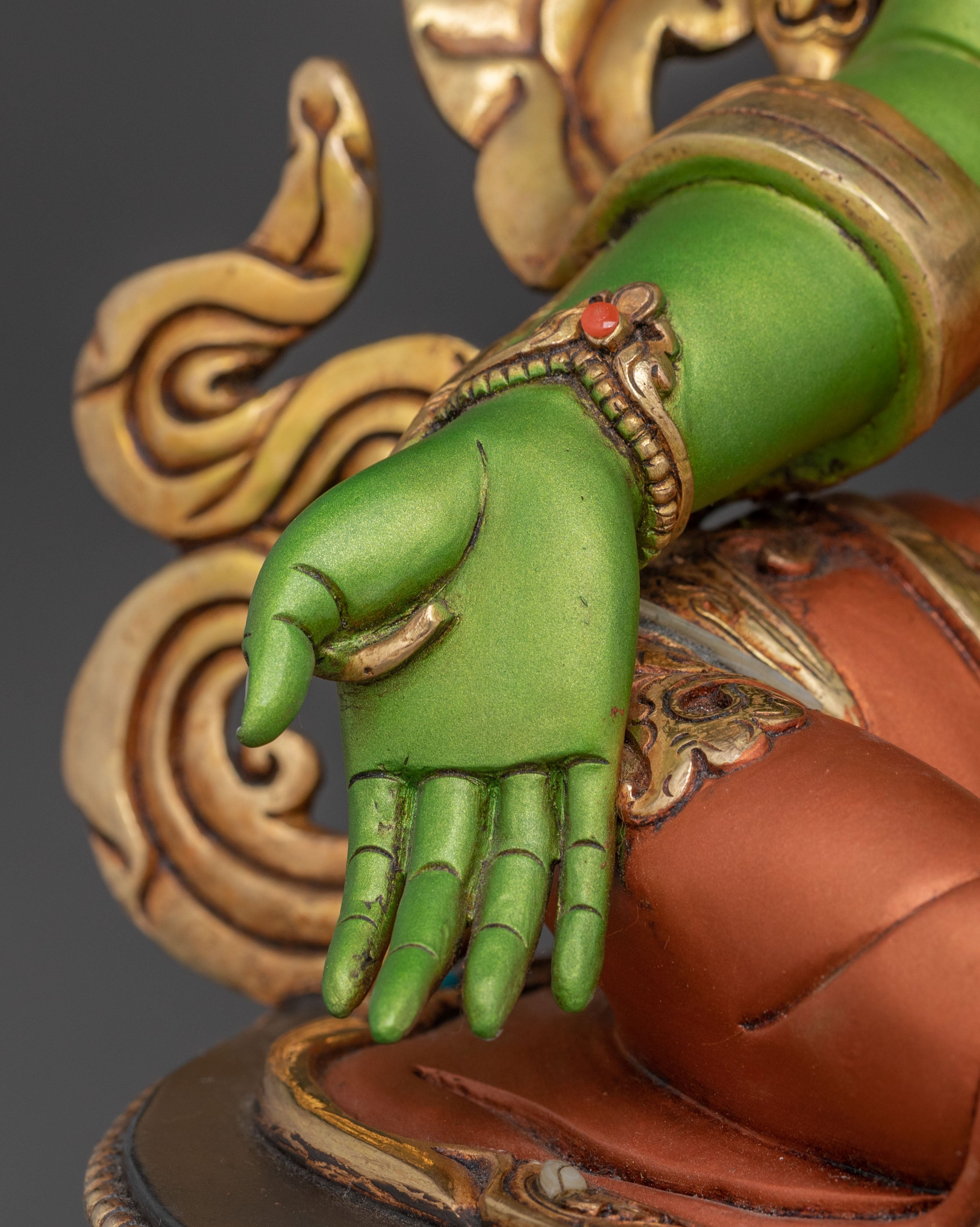 Green Tara Liberator Buddha Statue | Female Bodhisattva