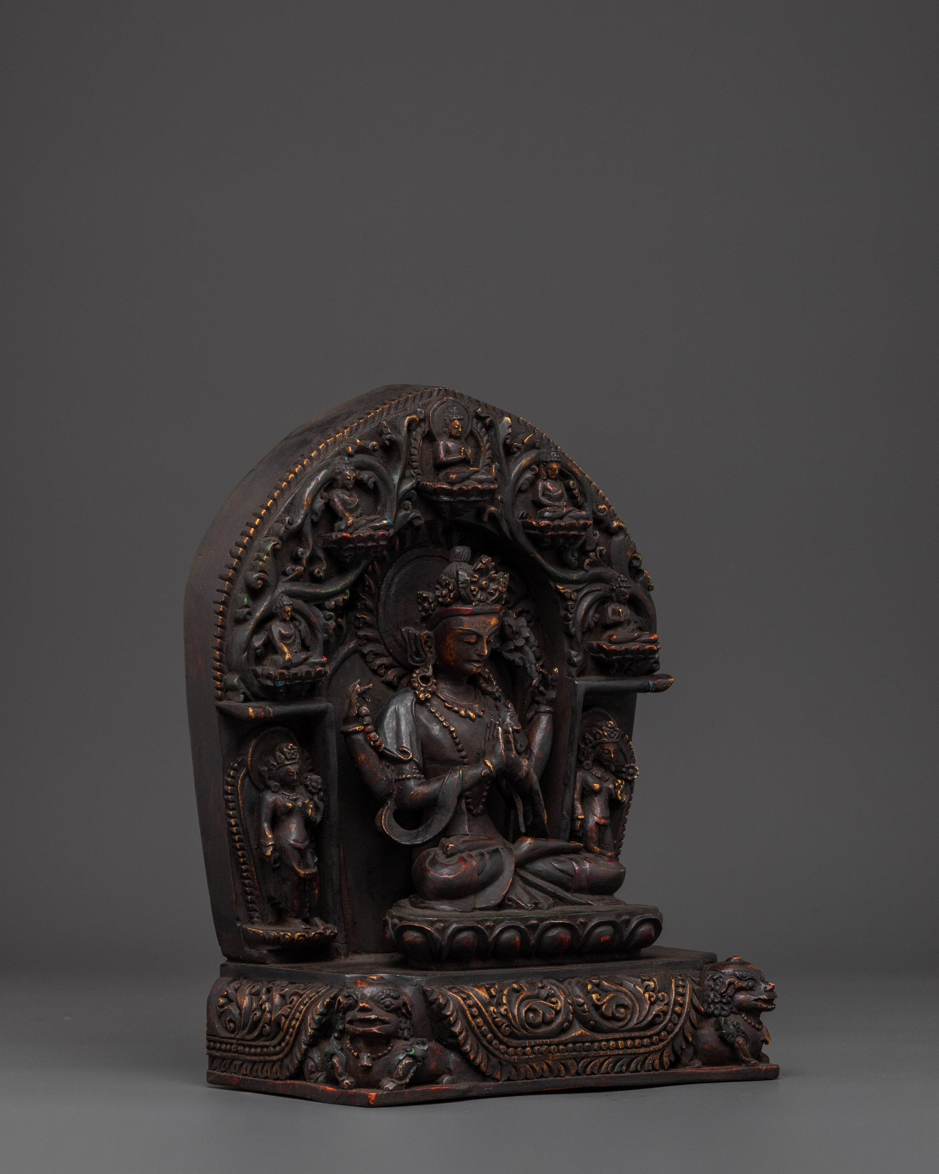 Divine Compassionate Deity Chenrezig Sculpture | Symbol of Boundless Compassion