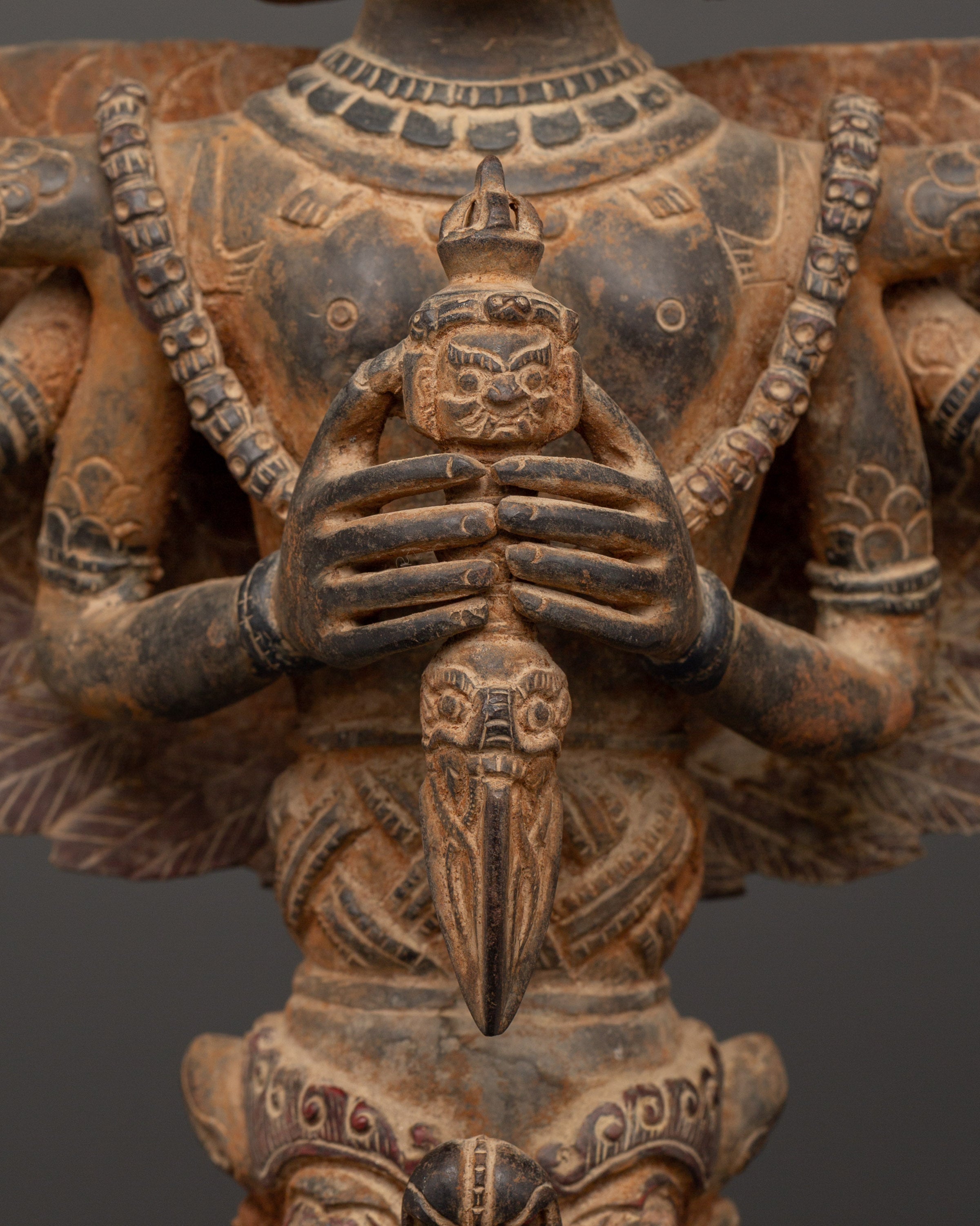 Vajrakilaya Phurba Statue | Wrathful Tibetan Guardian Deity