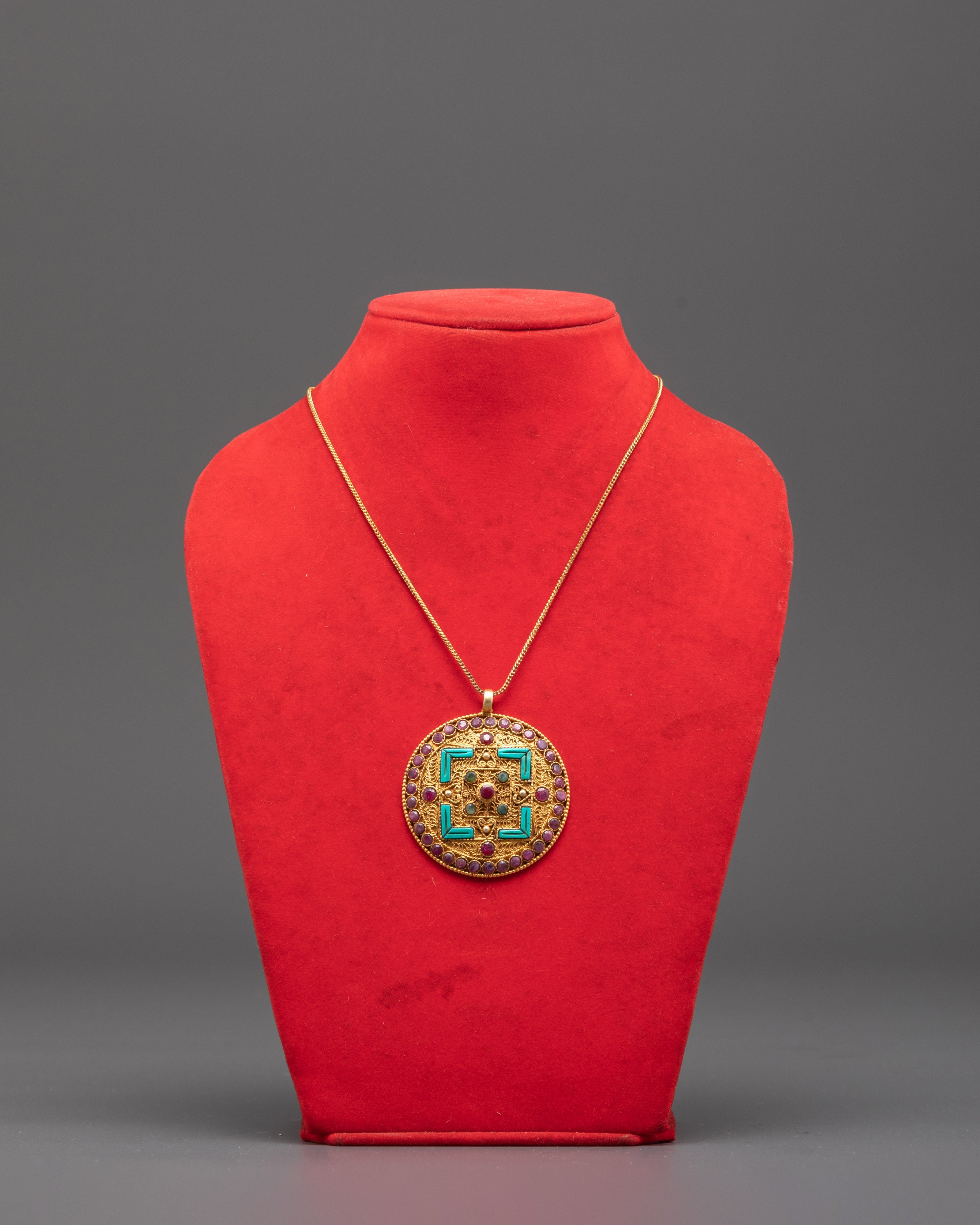 Authentic Mandala Locket Pendant | Symbol of Harmony