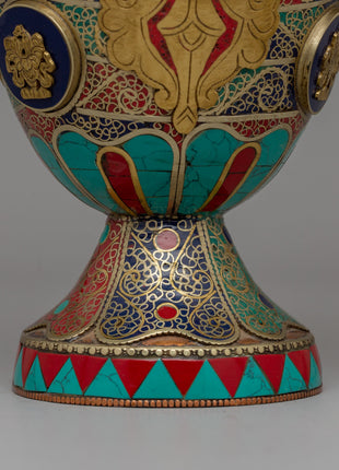 Brass Flower Vases | Handmade Decorative Pieces for Meditation and Every Rooms
