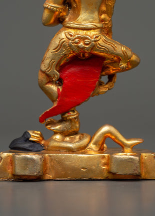 Vajravarahi Wrathful Buddhist Deity Statue | Dorje Phagmo Figurine for Spiritual Awakening