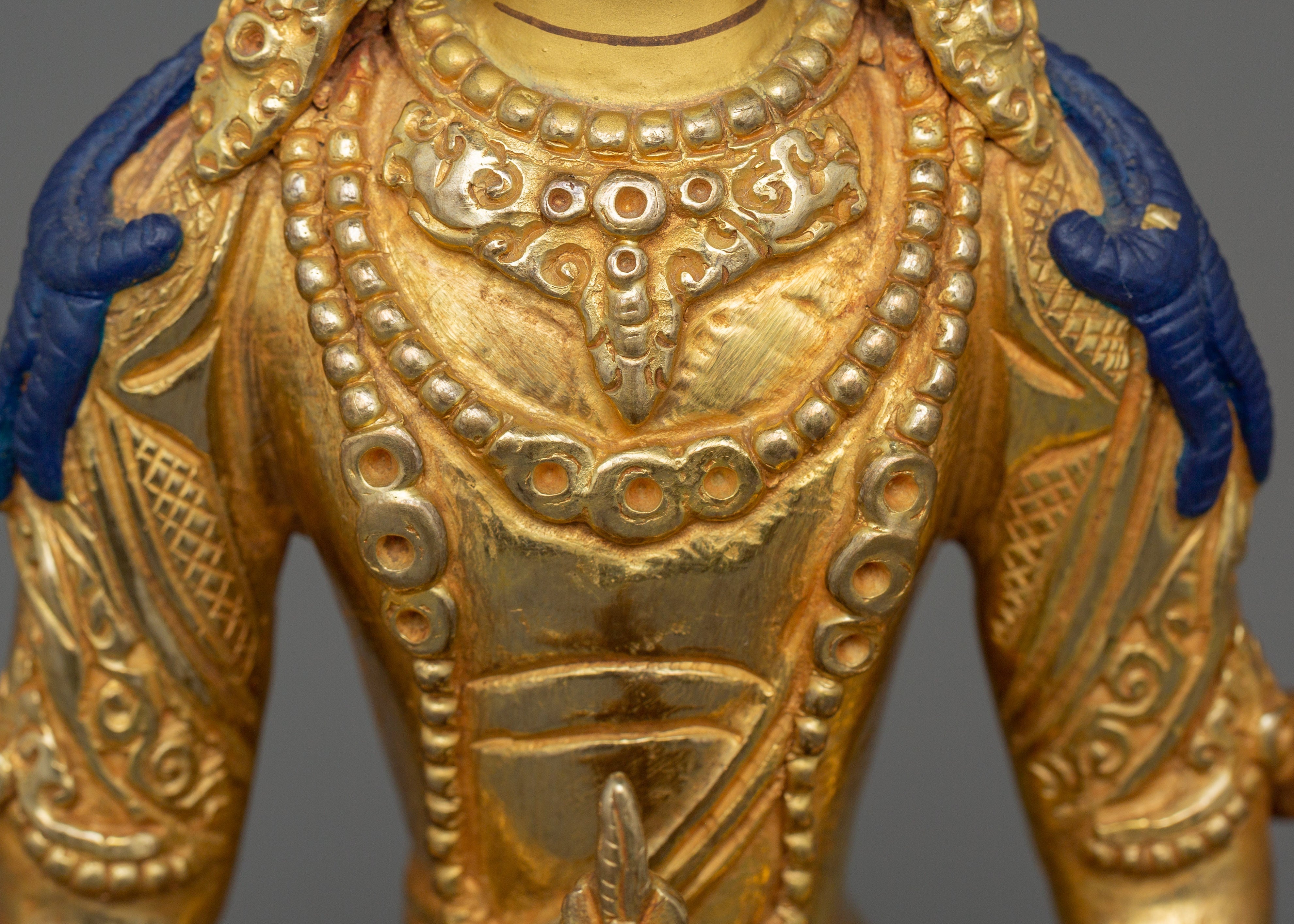 Longevity Deity Amitayus sculpture | Himalayan Sculpture for Decor