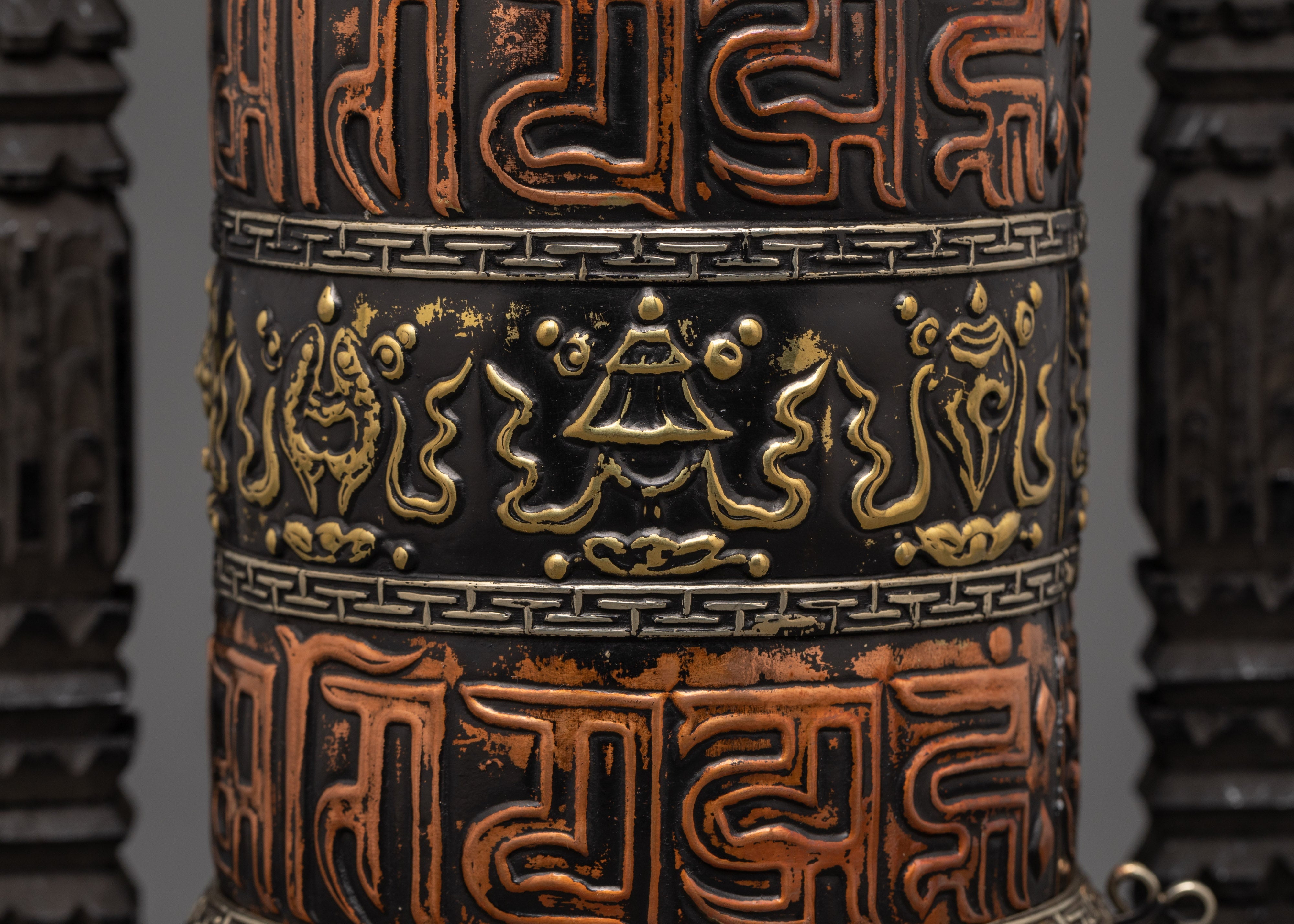 Sacred Buddhist Mantra Wheel | Tibetan Prayer Wheel