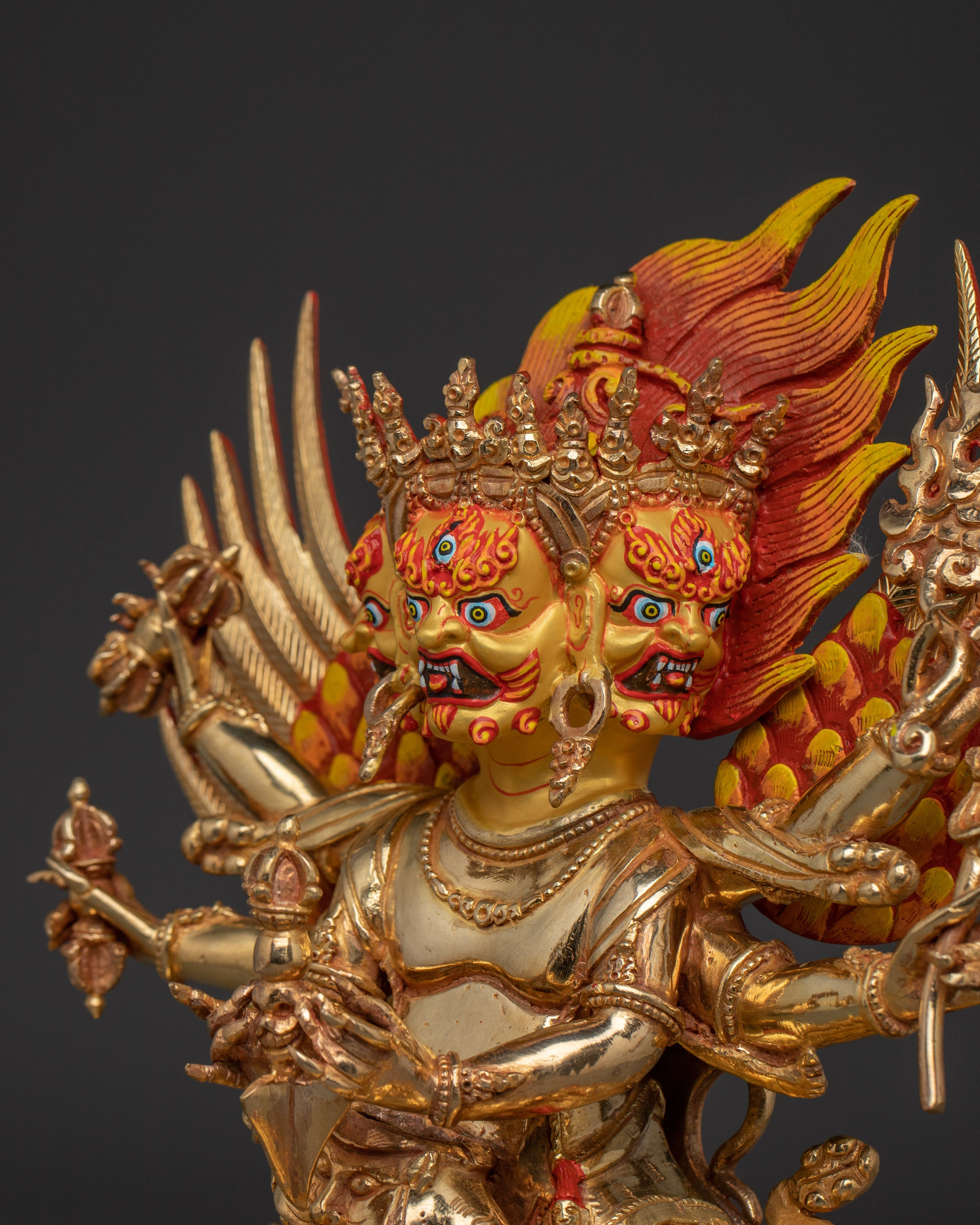 Wrathful Vajrakilaya Statue | Fierce Manifestation of Vajrasattva