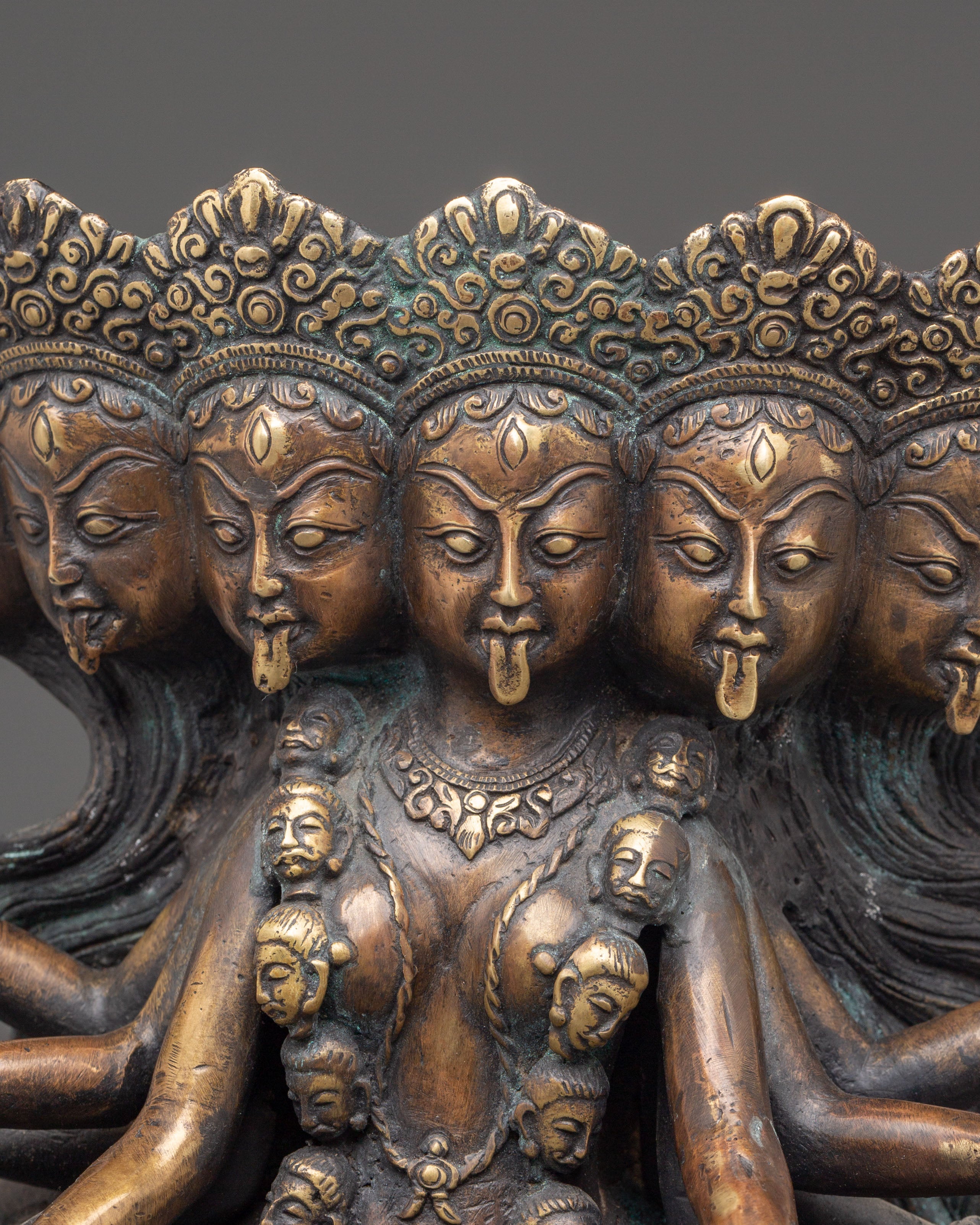 Mahakali Hindu Goddess Statue | Idol for Spiritual Power and Protection