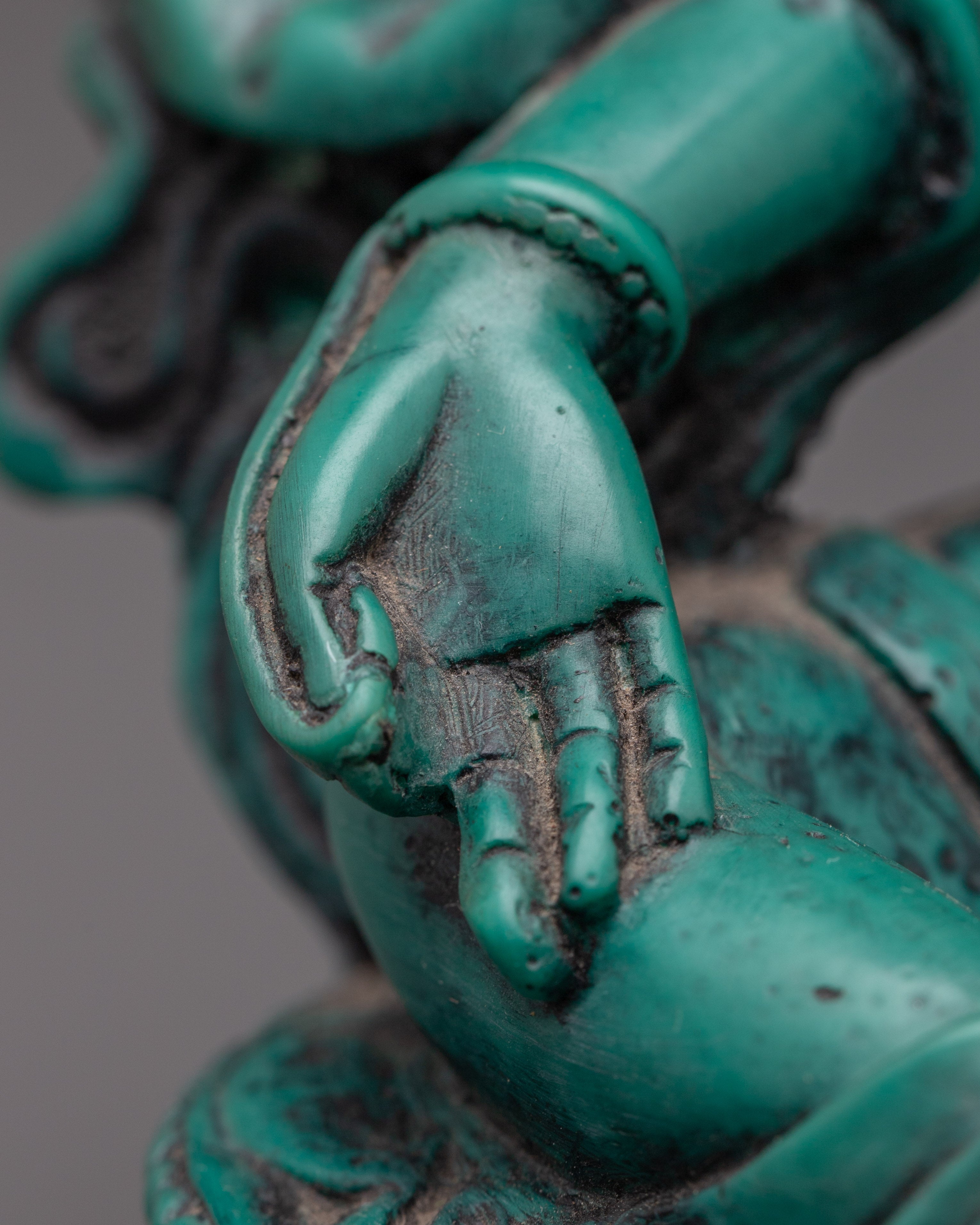 Spiritual Green Tara sculpture | Tibetan Goddess Tara Statue