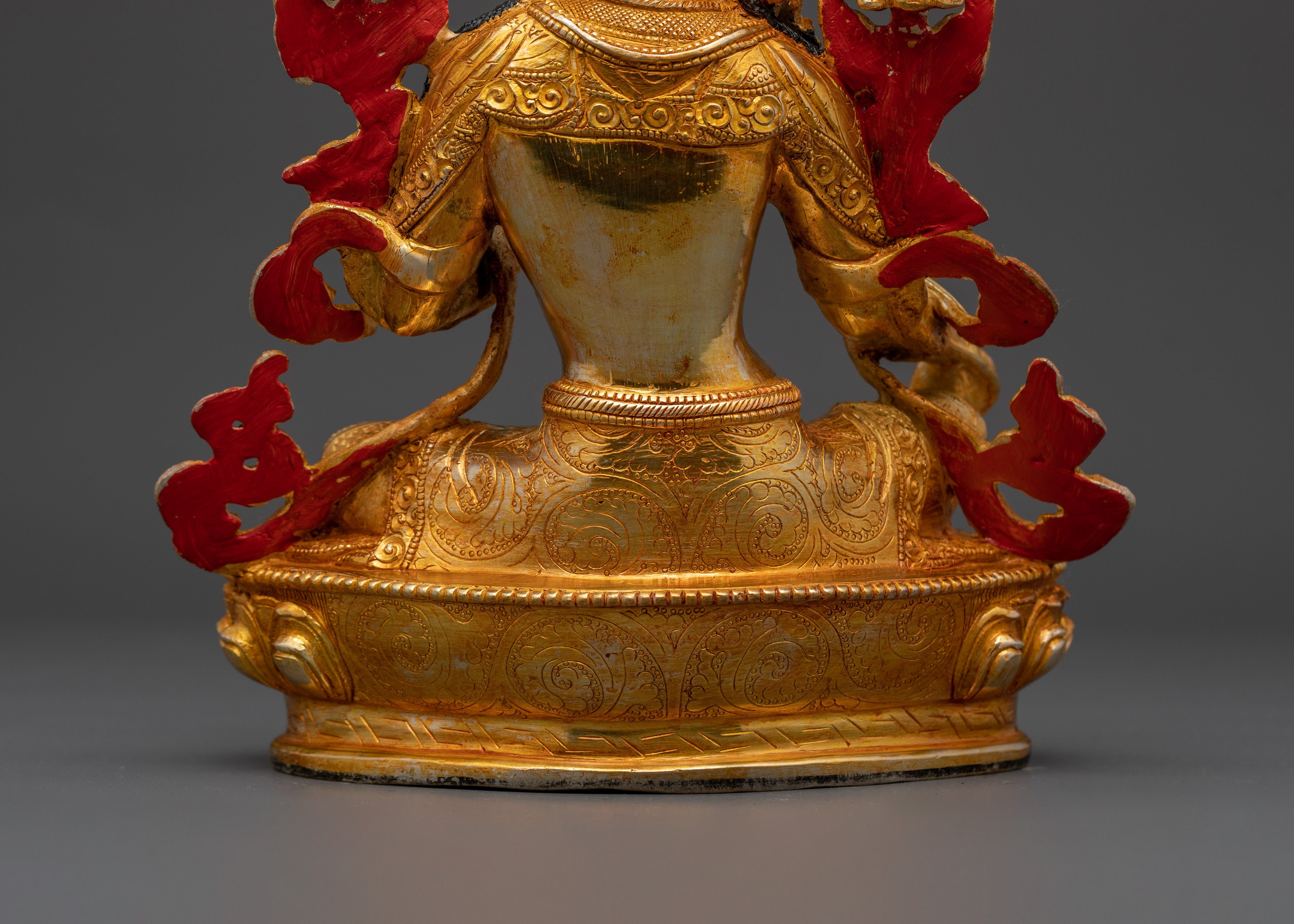 Green Tara Handcrafted Sculpture | Embodiment of compassion