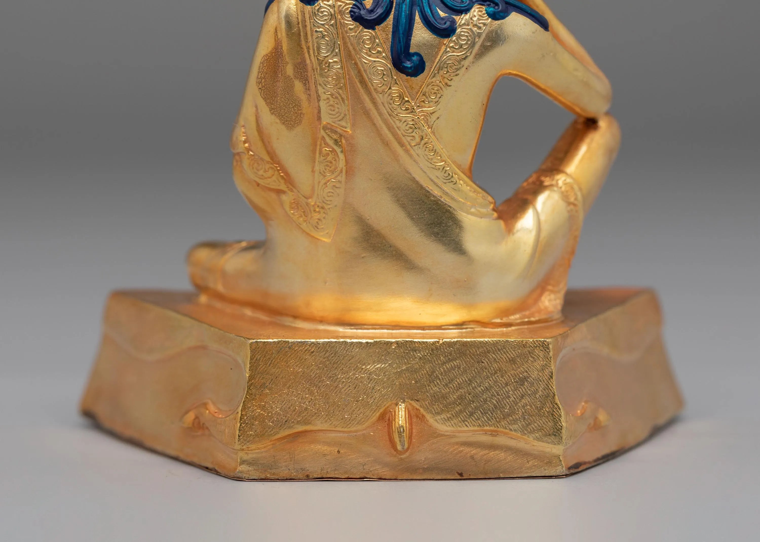 Buddhist Milarepa Handcrafted Statue | Tibetan Meditation Decor