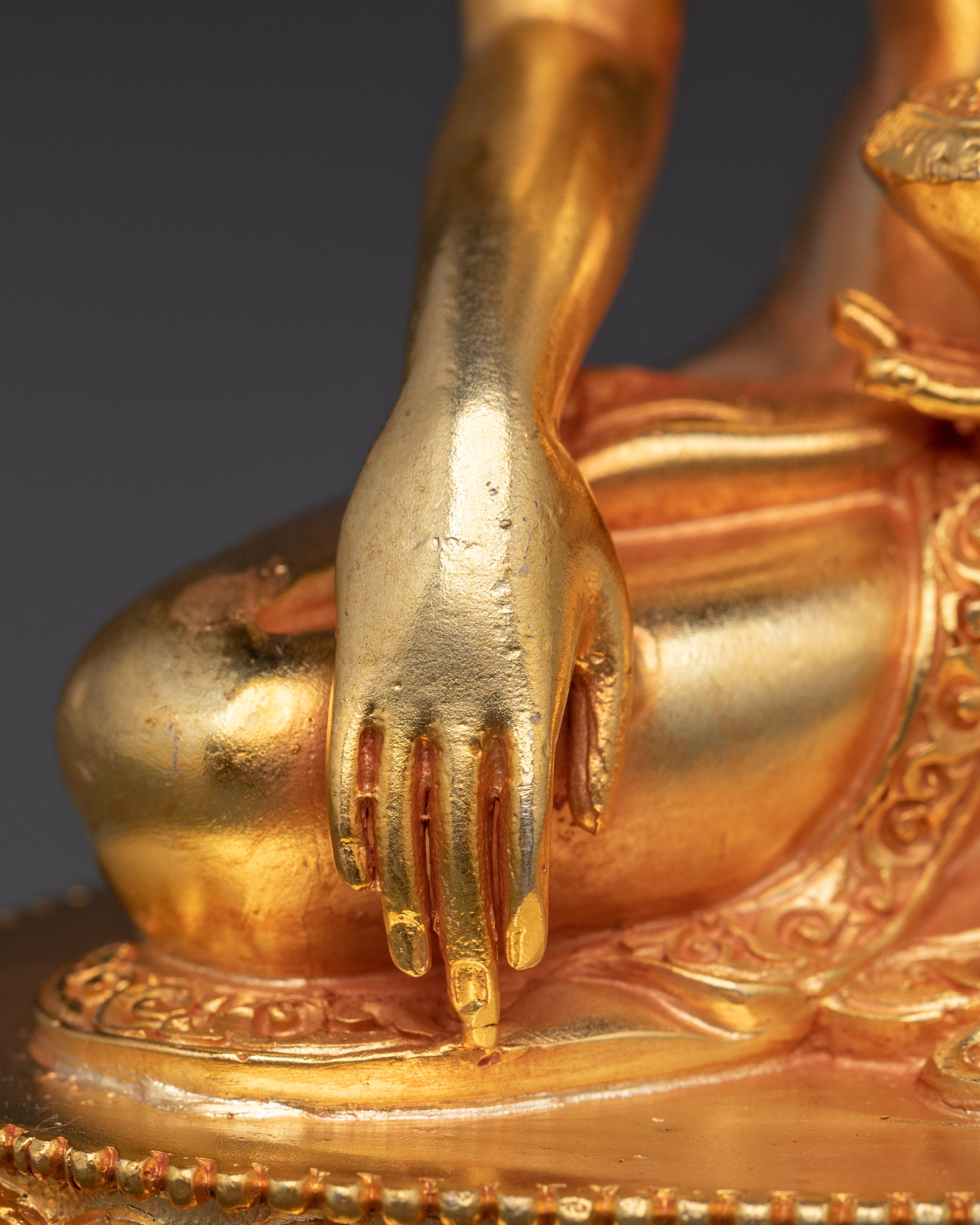 Shakyamuni buddha Mindfulness statue | Copper Buddha
