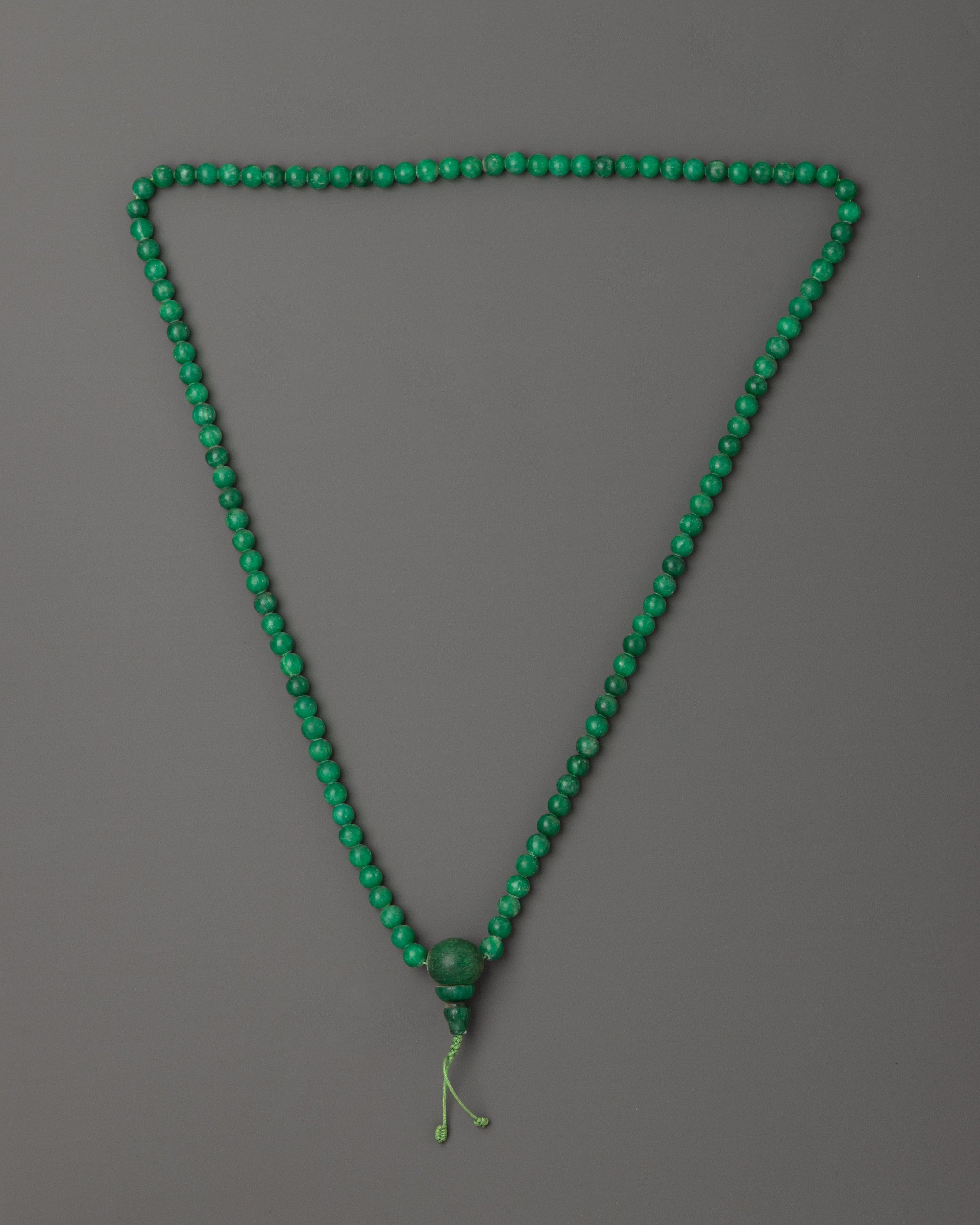 Artificial Turquoise Stone Mala | Meditation Jap Mala