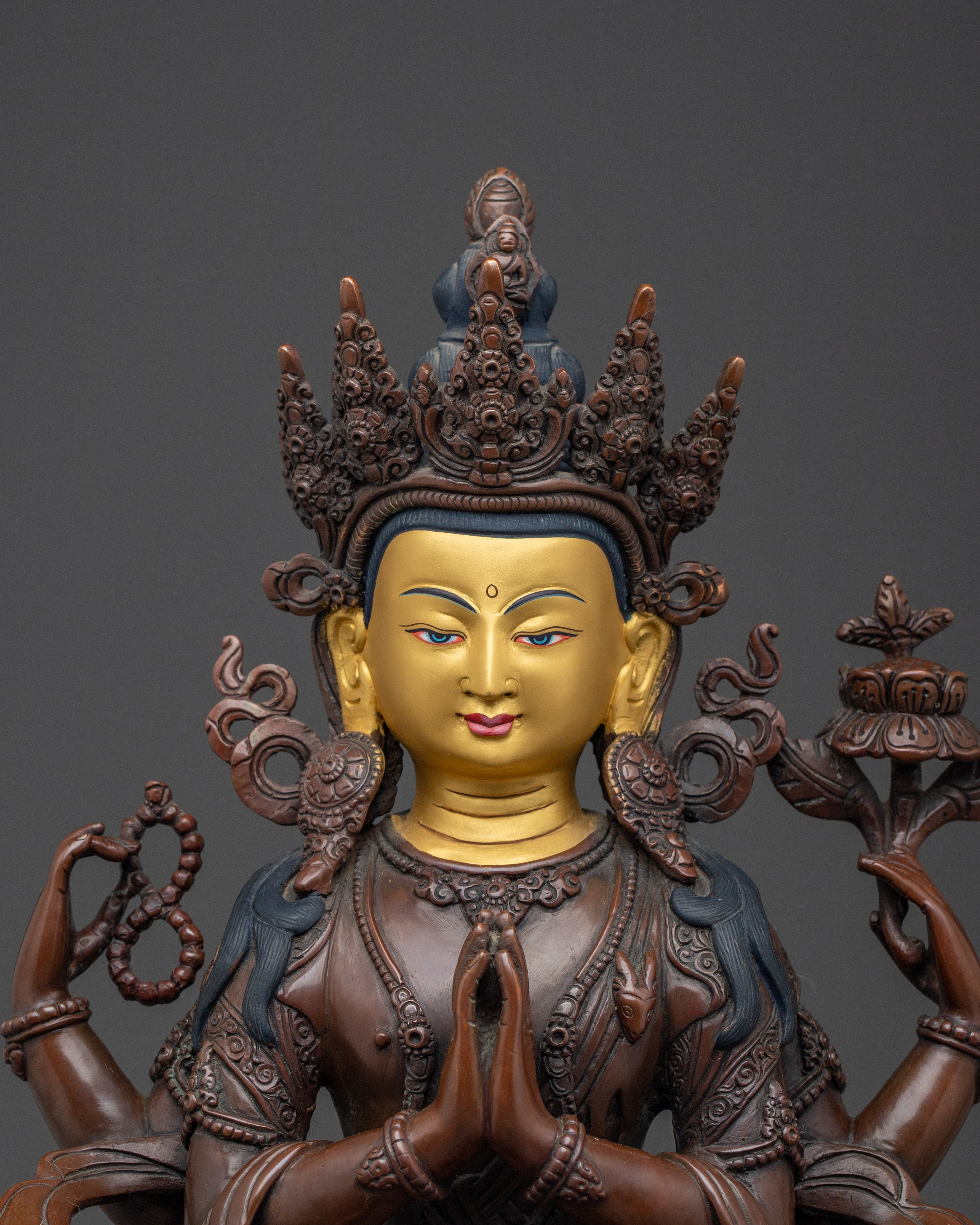 Chenrezig Tibetan protector deity |  Bodhisattva of Compassion