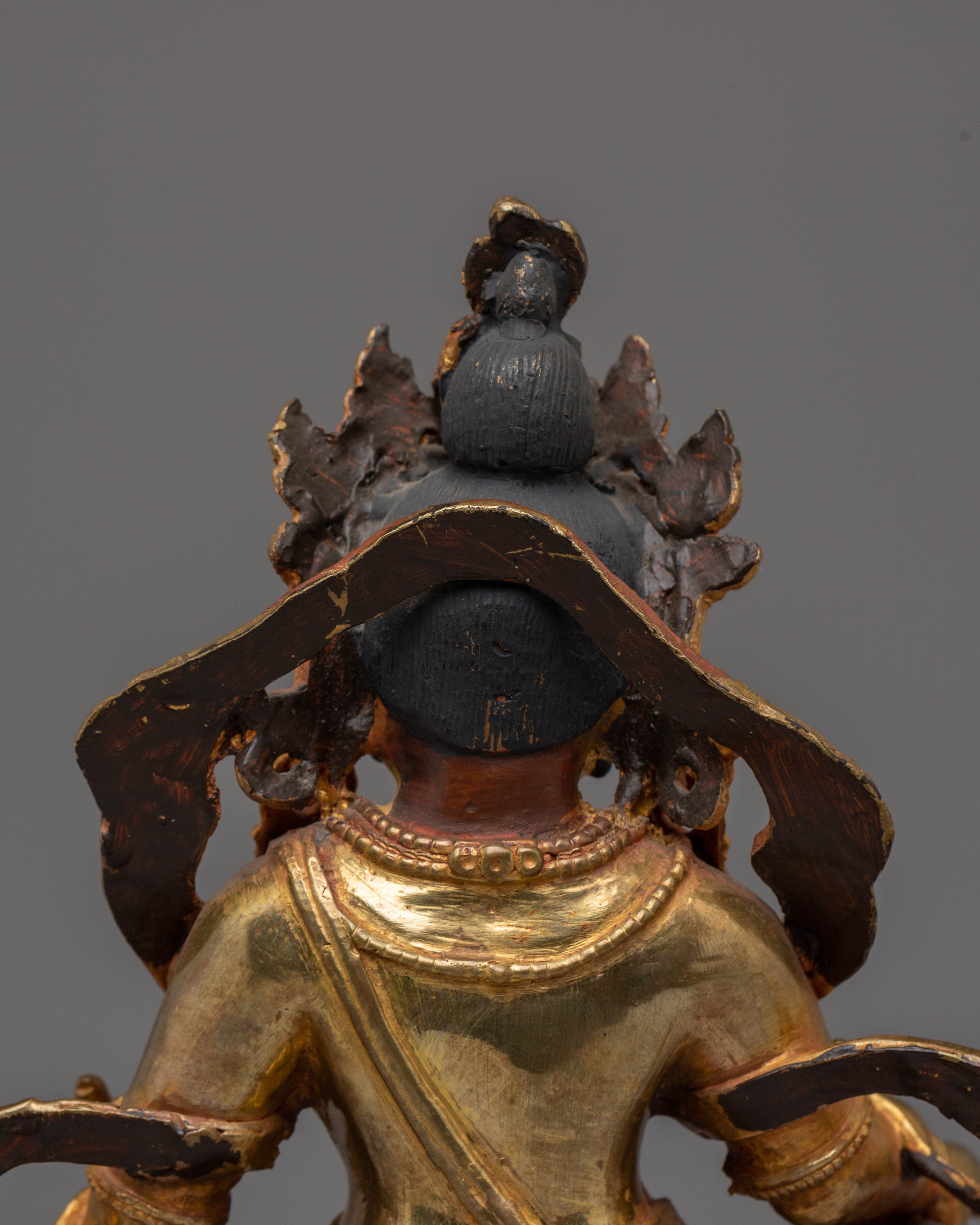 Handcrafted Copper Figurine of Dzambhala | Embodiment of Wealth