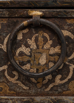 Silver-Plated Tibetan Treasure Box | Sacred Artifact Storage