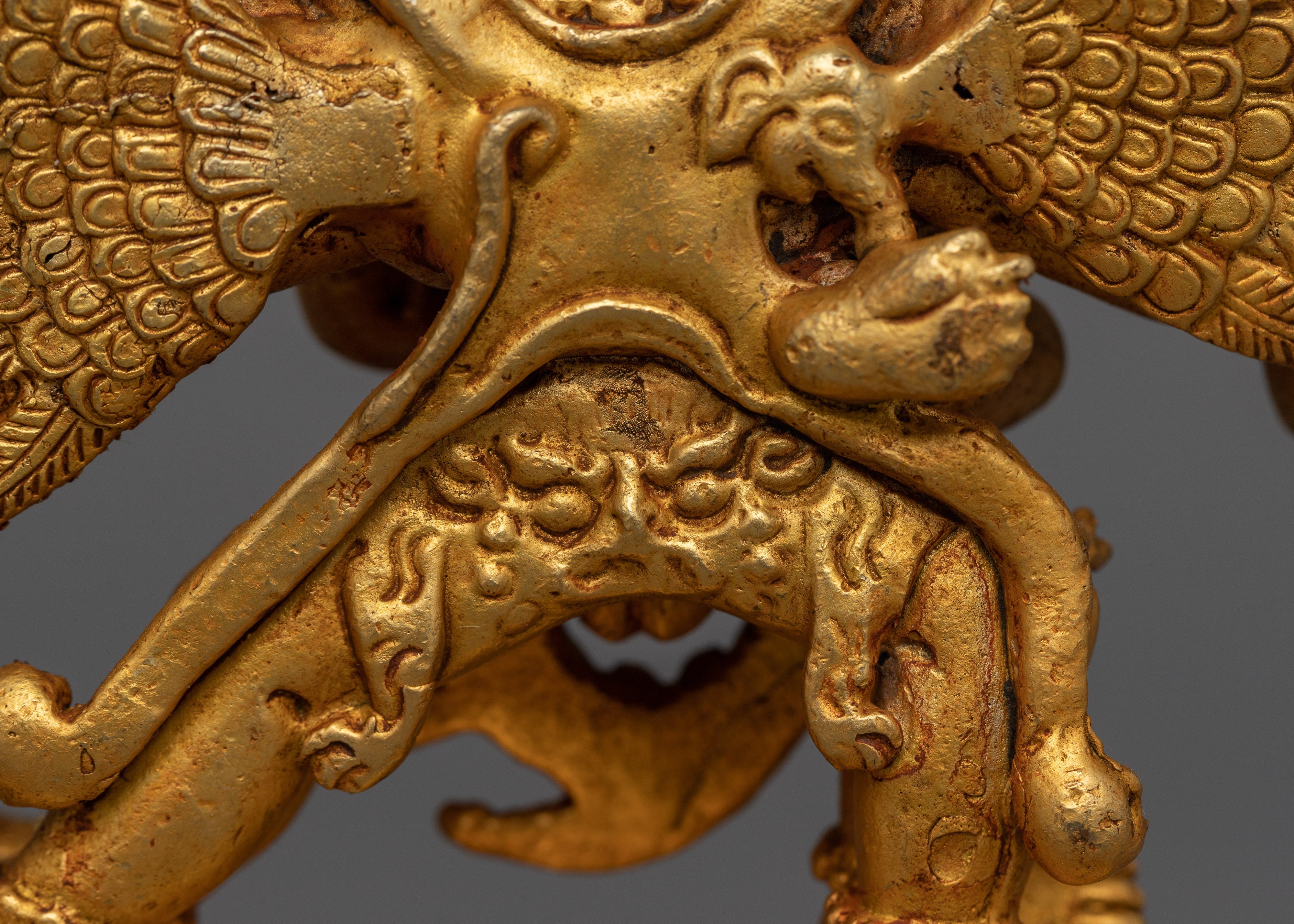 Machine-Made Vajrakillaya Statue | Wrathful Yidam Statue