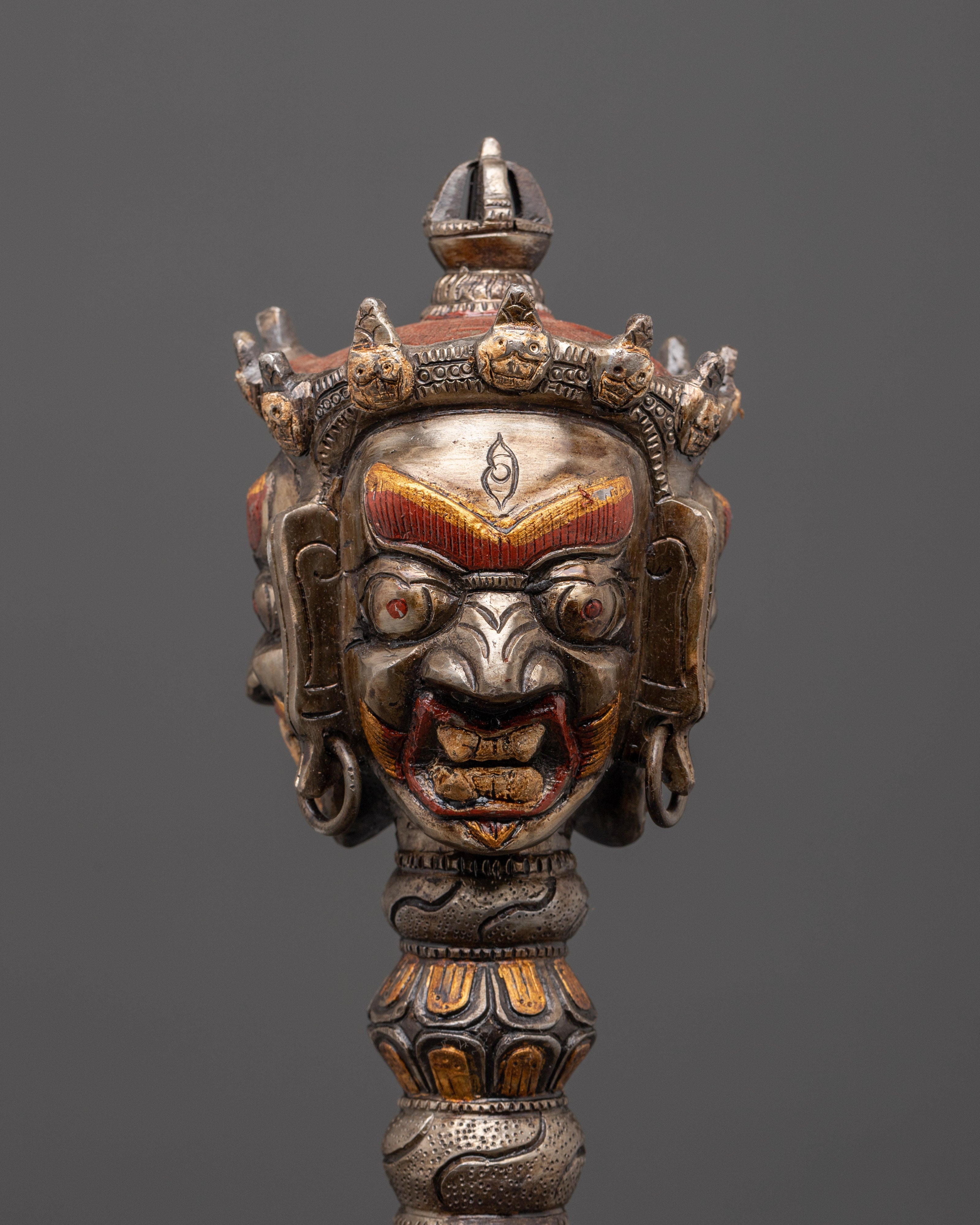 Spiritual protection Phurba | Handcrafted Iron Dagger