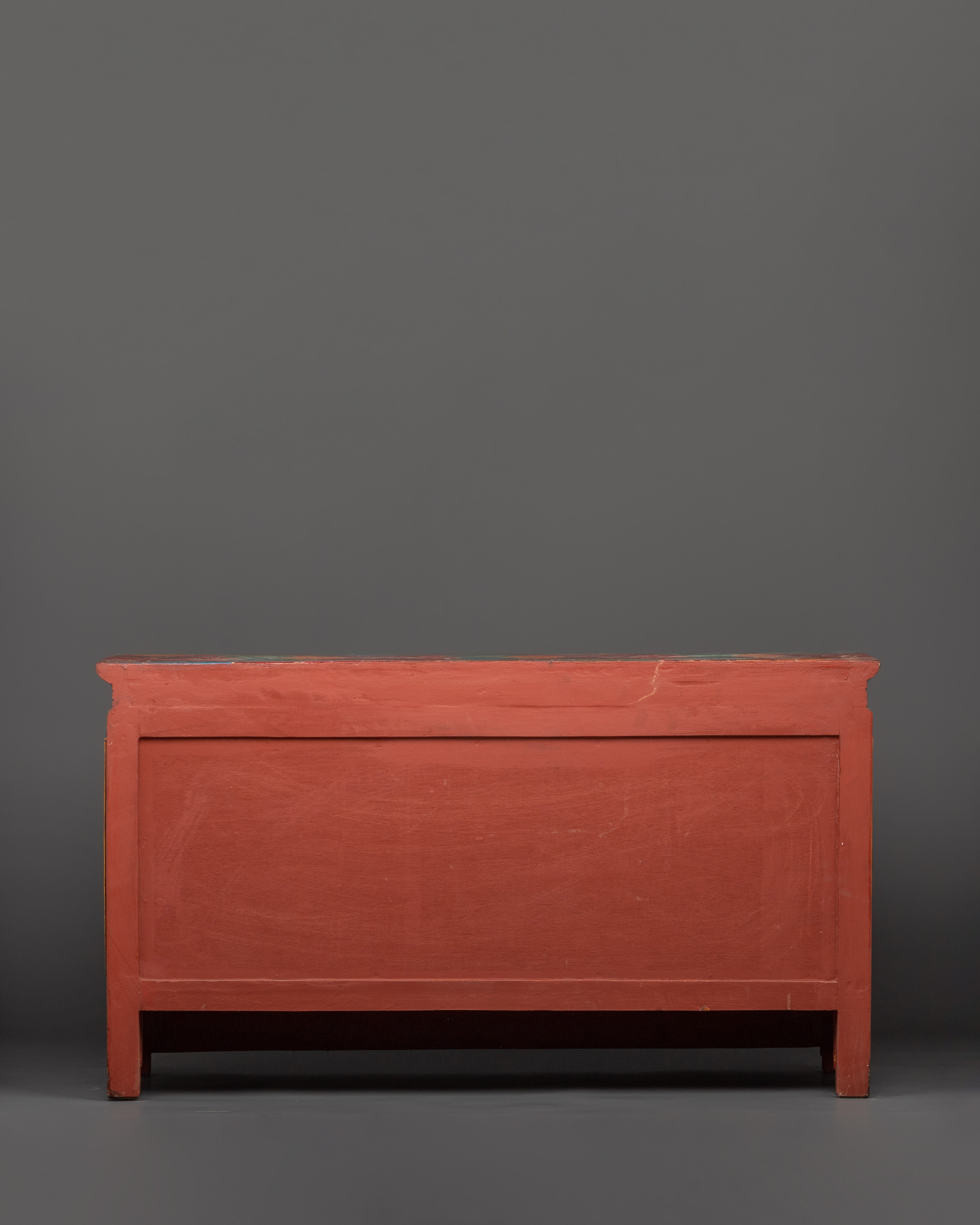 Tibetan Cabinet with Door | Buddhist Altar Storage