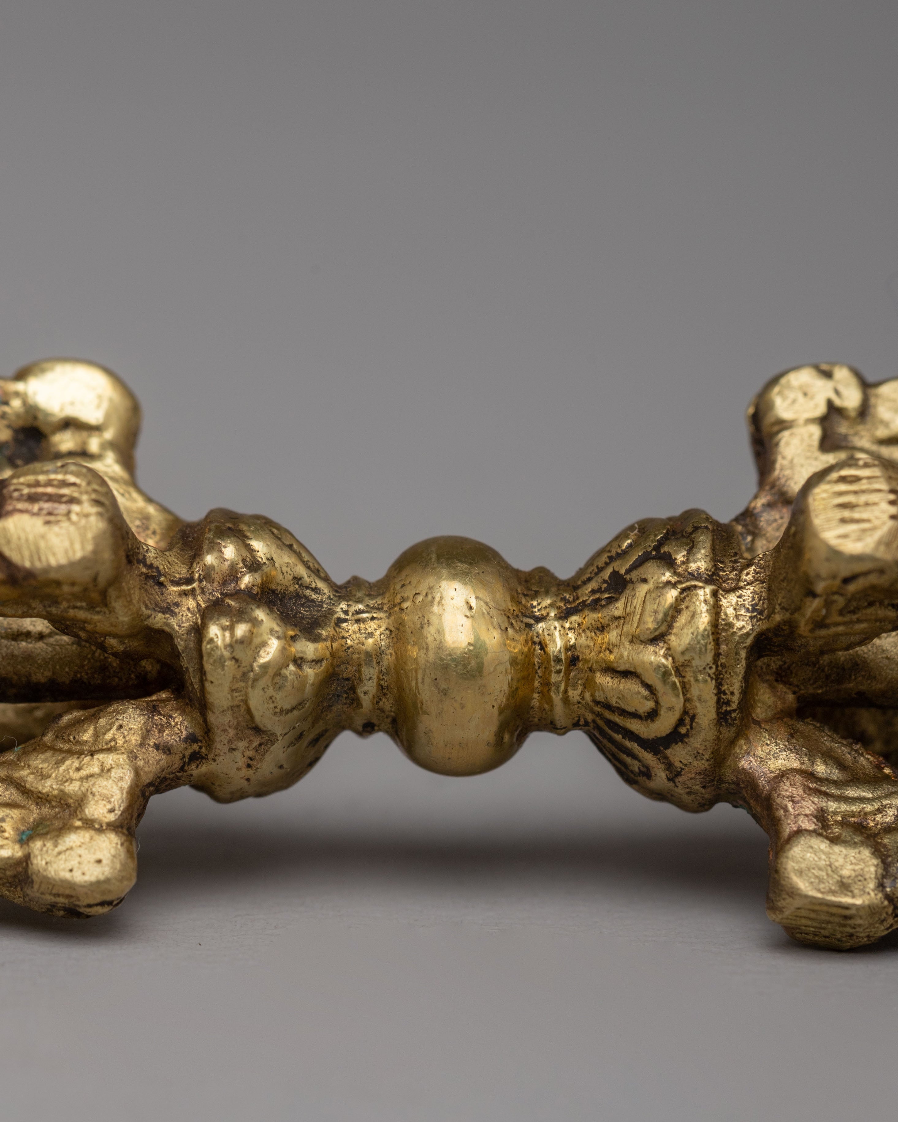 Sacred Vajra and Bell Set | Tibetan Ritual Tools