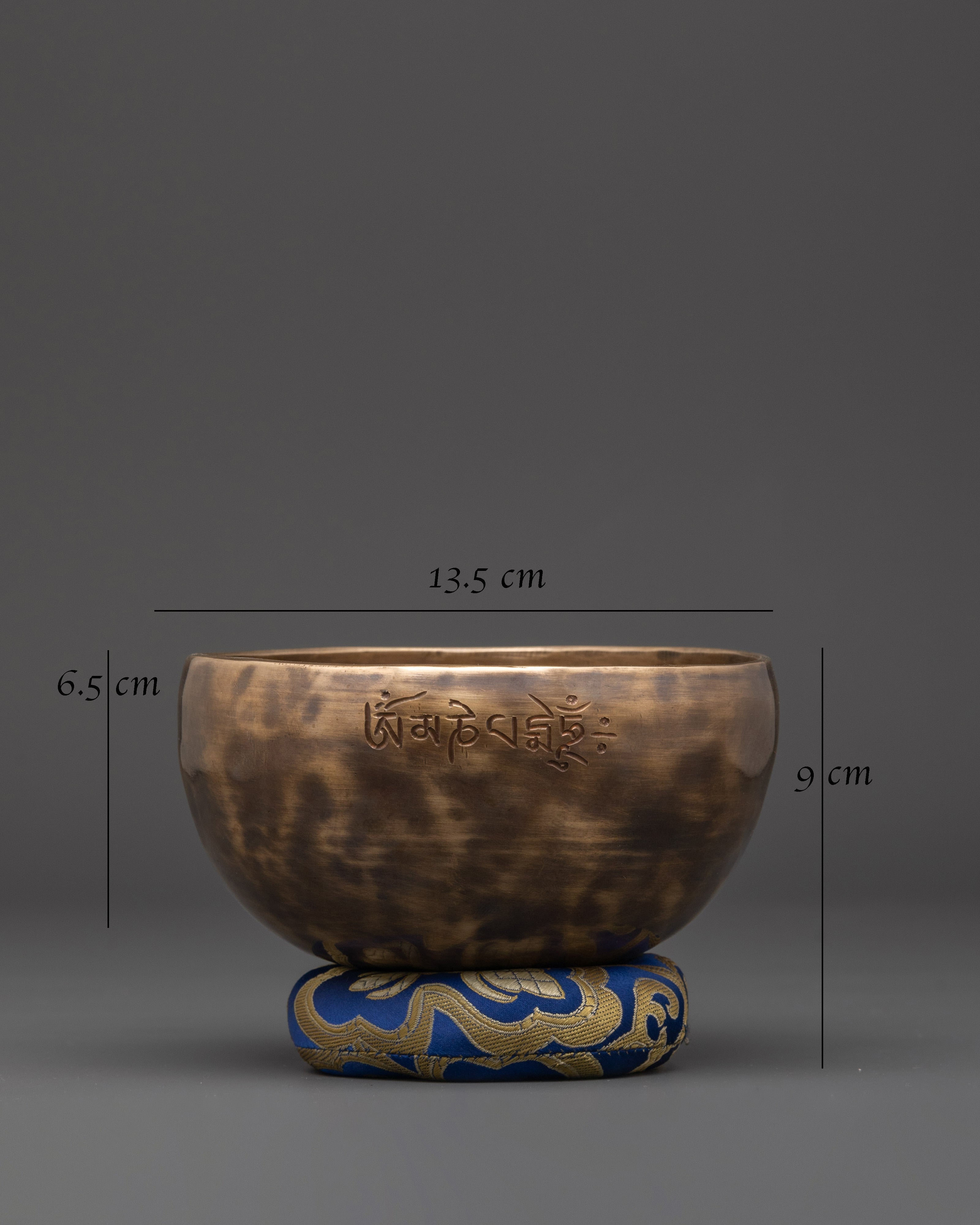 Sacred Zen Singing Bowl for Meditation | Tibetan Sound Healing Bowl