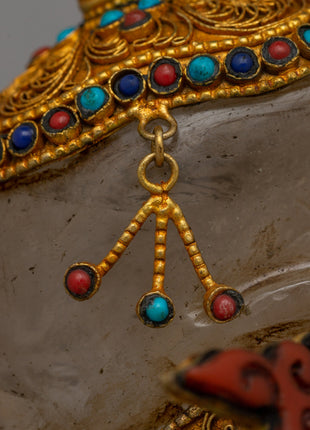 Spiritual Decor Skull Head | Symbol of Mortality and Transformation